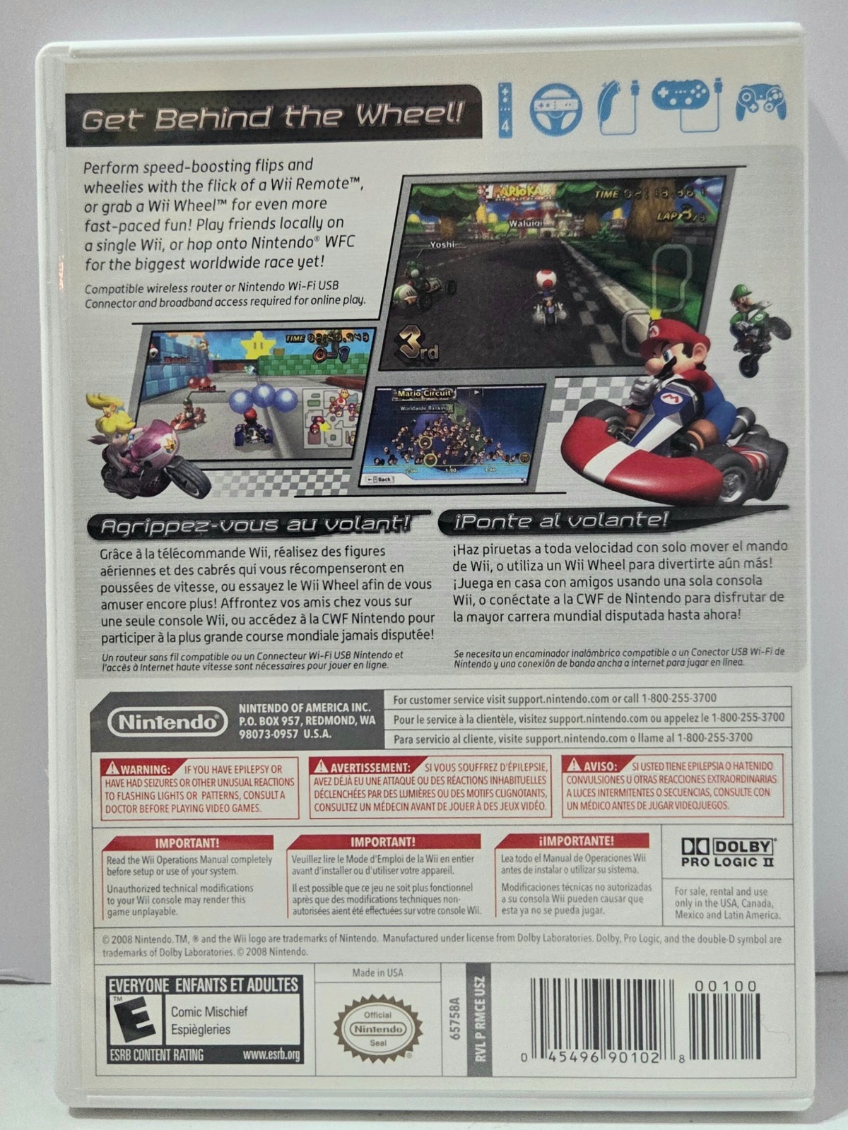 Mario Kart Wii (Nintendo, 2008)