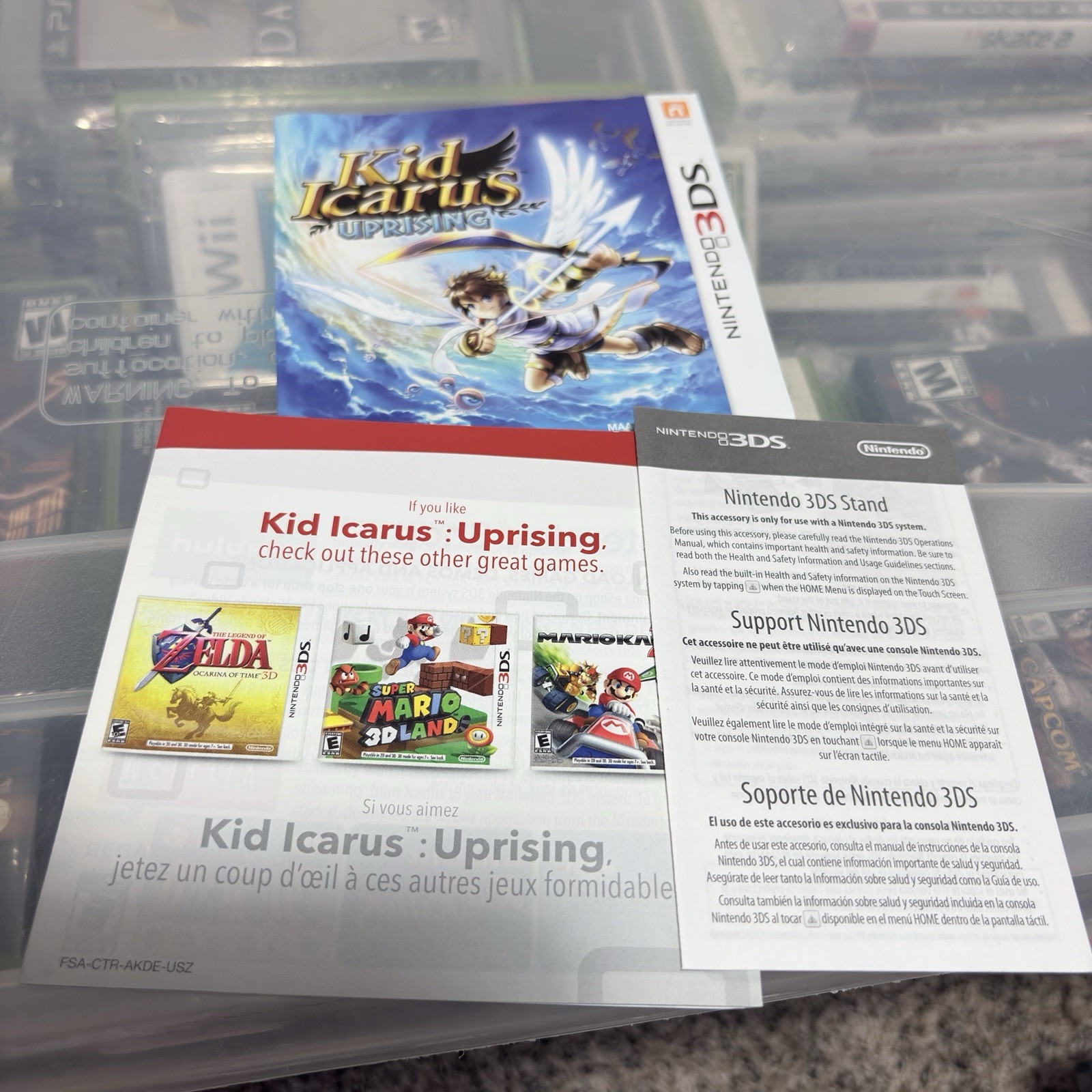 Kid Icarus Uprising Nintendo 3DS Complete CIB Tested Authentic Clean Fast Ship