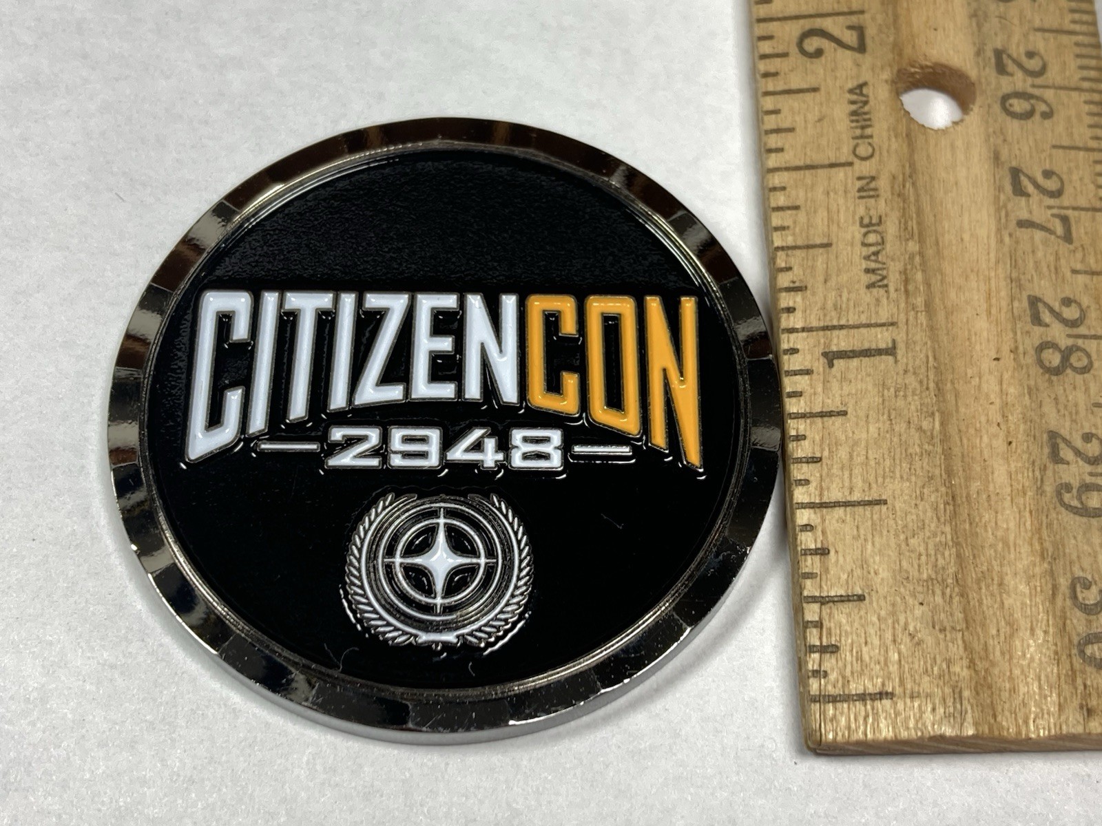 Star Citizen CitizenCon 2948 Exclusive Enameled Challenge Coin – MINT CONDITION