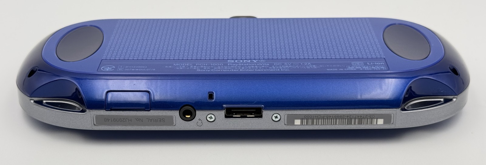 Sony PS Vita PCH-1000 PCH 1000 Console Sapphire Blue w/32GB, Pouch – Excellent+