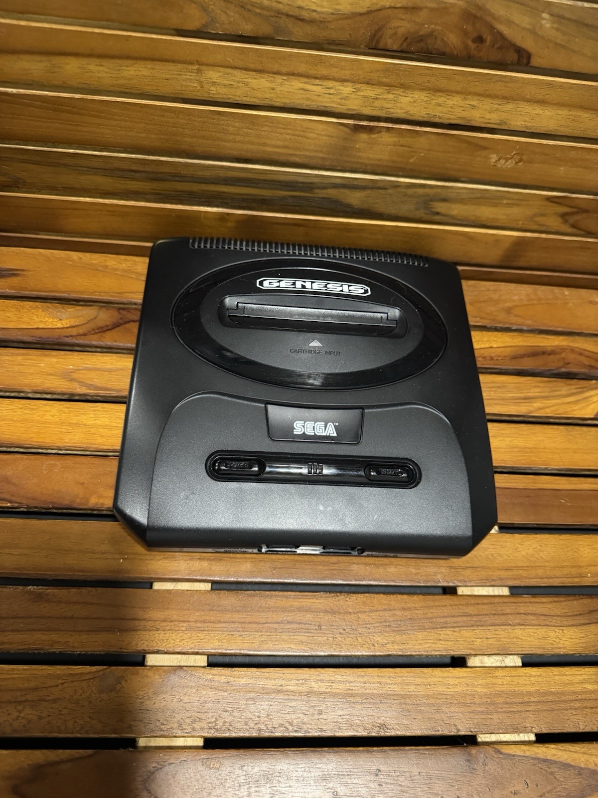 SEGA Genesis 2 Console 4 Controllers Power Adapter Sonic Collectibles & 2 Games