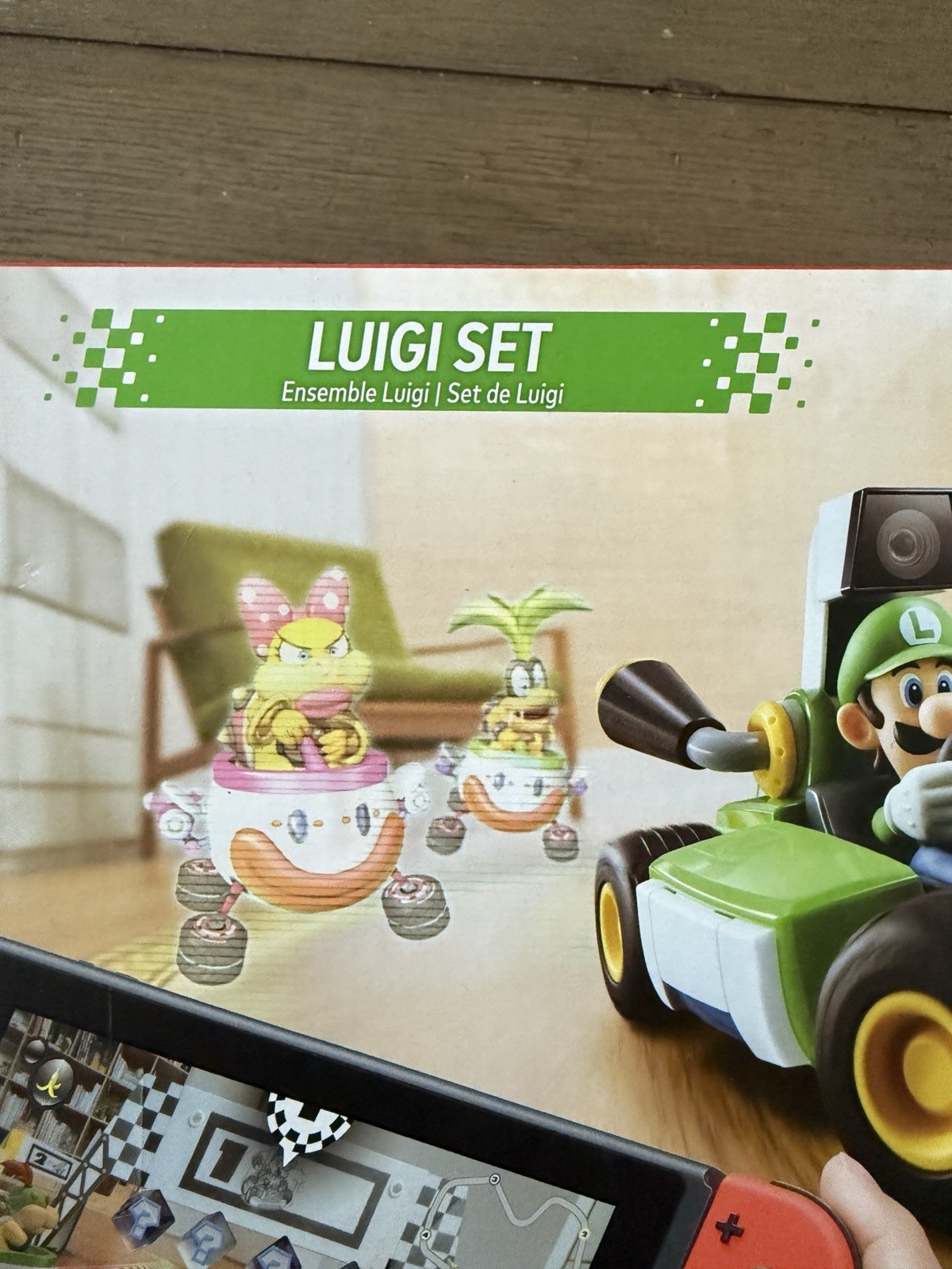 Nintendo Mario Kart Live: Home Circuit Luigi Set Remote Control RC Vehicle