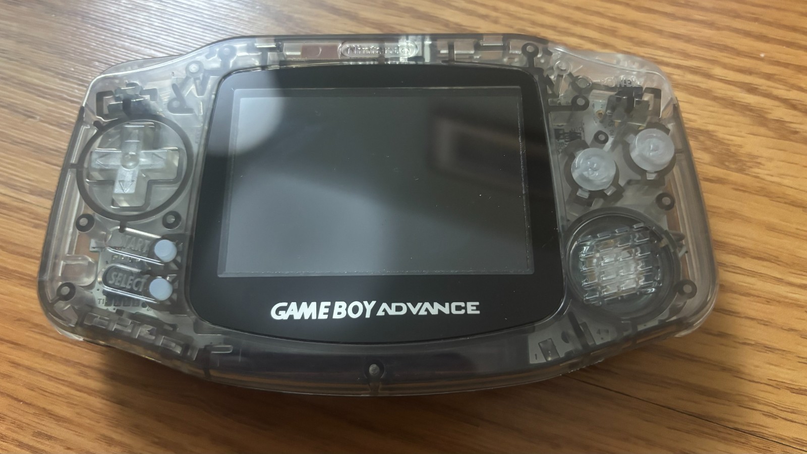 Custom Nintendo Game Boy Advance GBA Smoke Clear V5 Laminated IPS RetroGlow LED