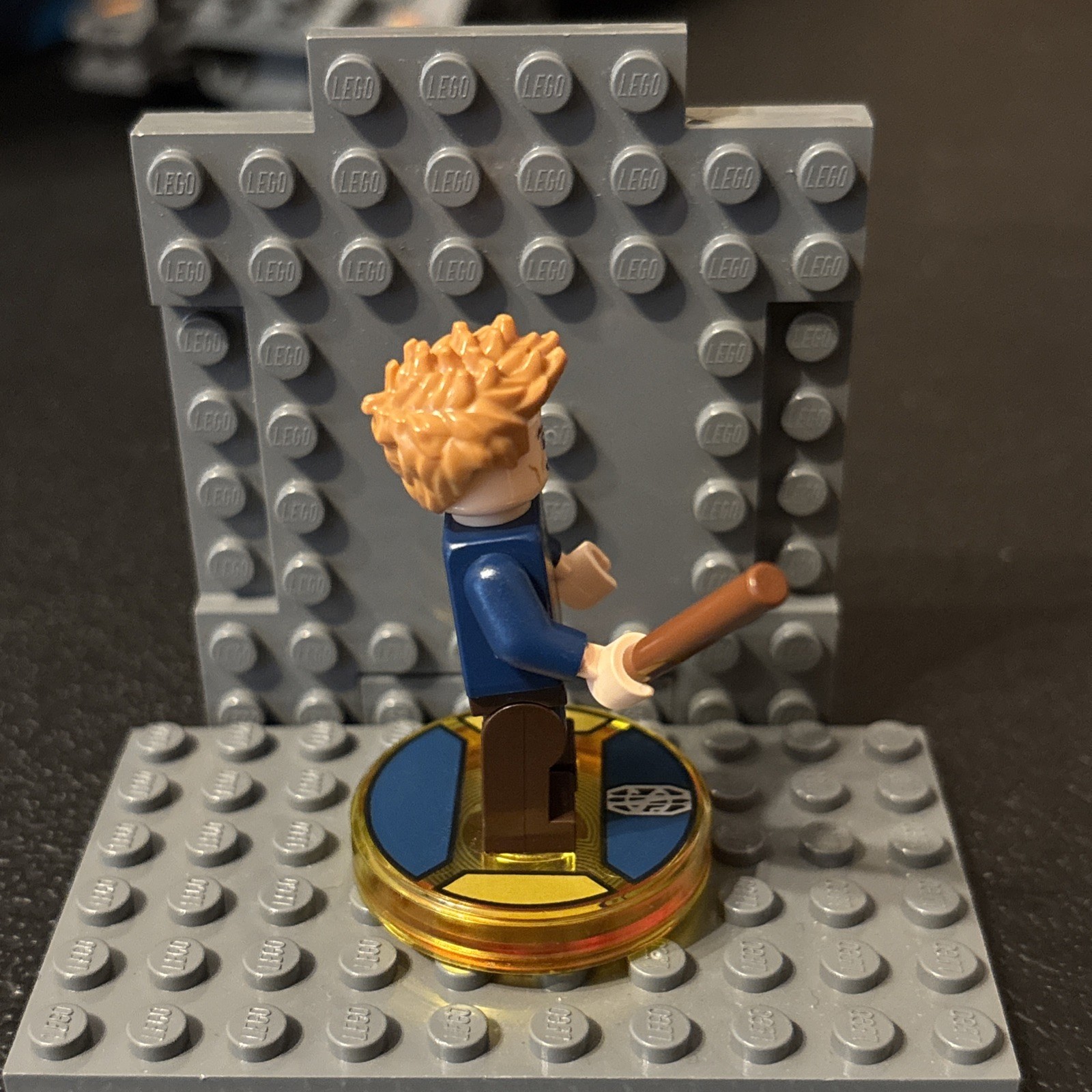 LEGO Dimensions Newt Scamander Minifigure w/Game Tags 71253 Fantastic Beasts