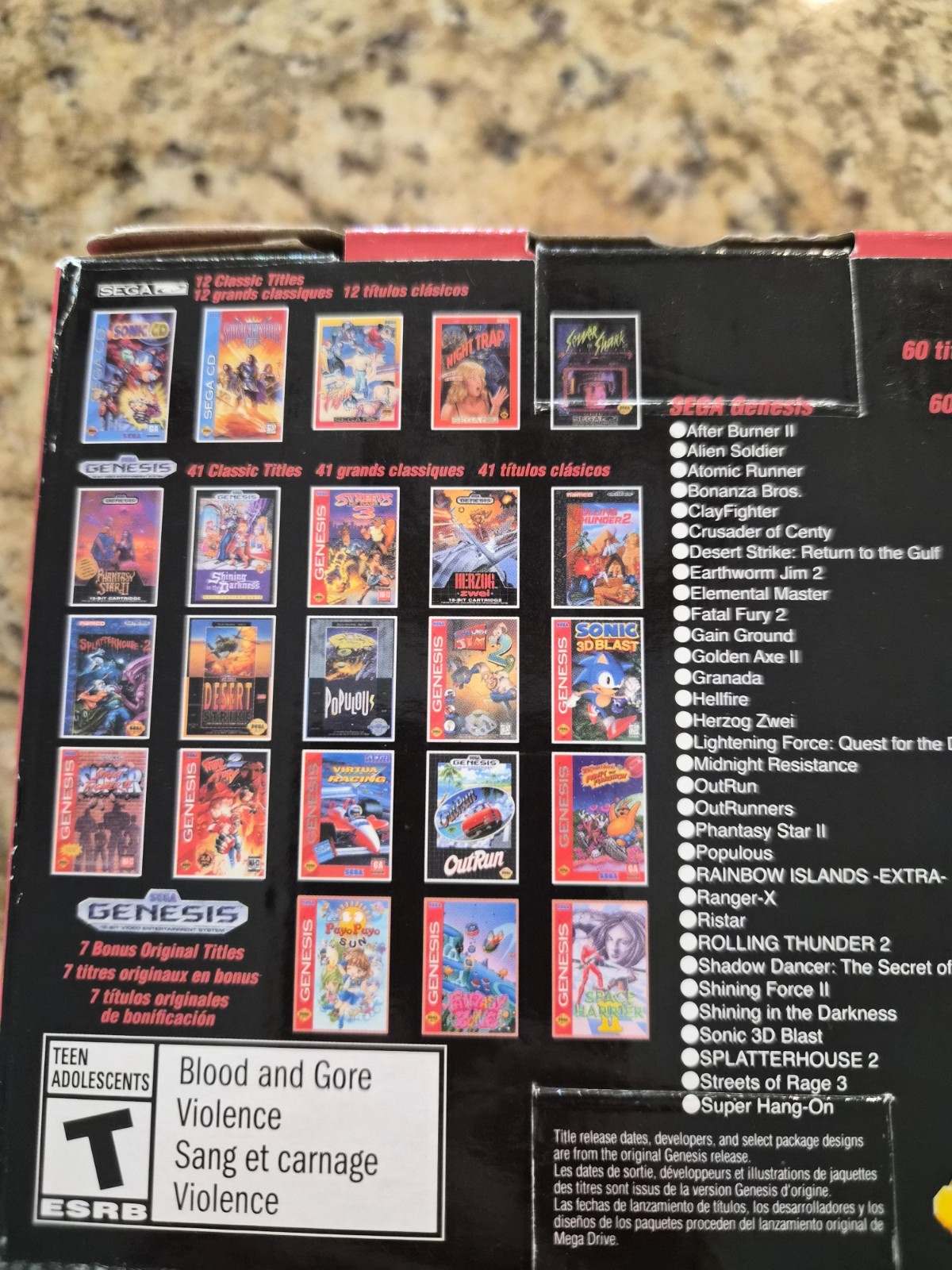 SEGA Genesis Mini CD 2 Brand New Rare Mini Console w/Games