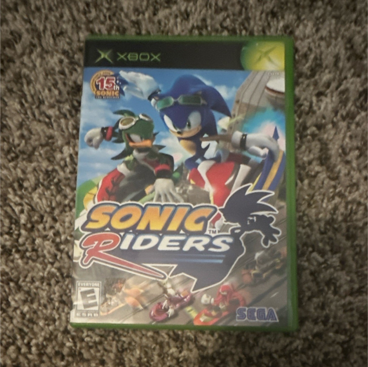 SEGA Sonic Riders Xbox, Manual Included, Racing, Skiing/Snowboarding