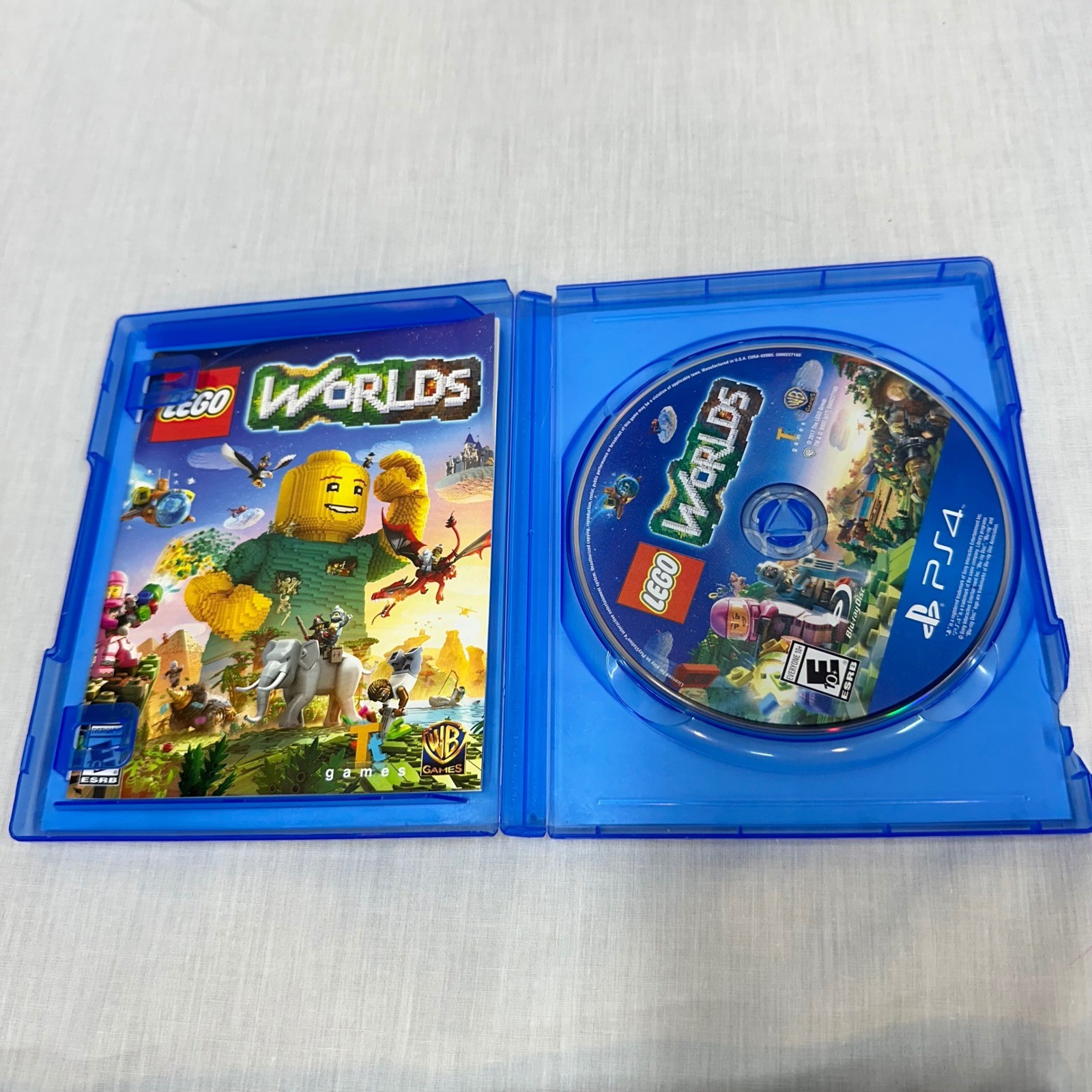 LEGO Worlds Sony PlayStation 4 PS4 Video Game WB Games 2017 CIB