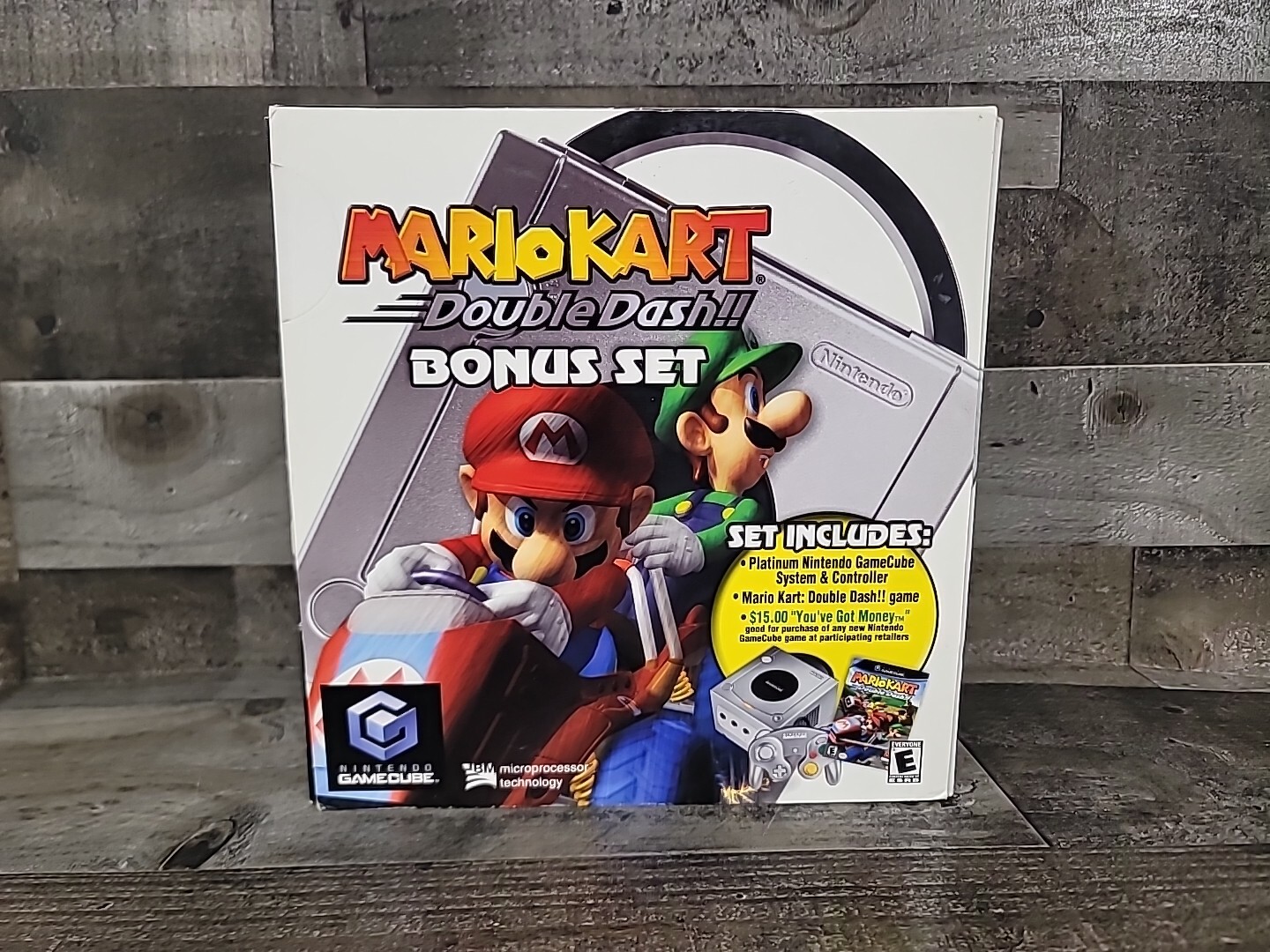 RARE You Got Money Variant – Nintendo GameCube Platinum Silver Console CIB