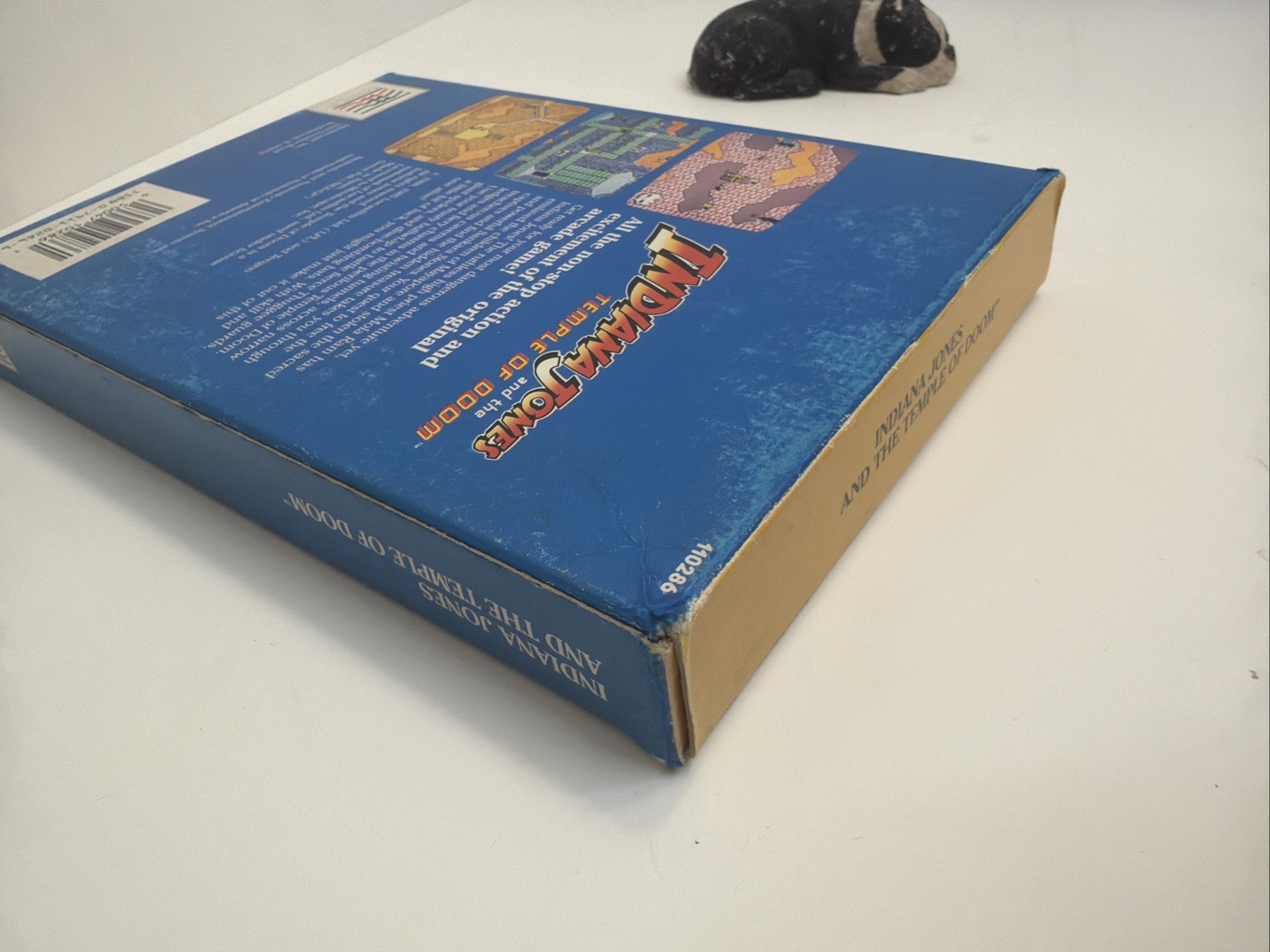 Indiana Jones and the Temple of Doom Nintendo NES Box & Foam Only Mindscape
