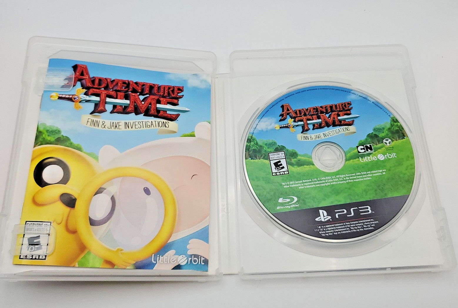 Adventure Time: Finn & Jake Investigations (Sony PlayStation 3, 2015) Preowned