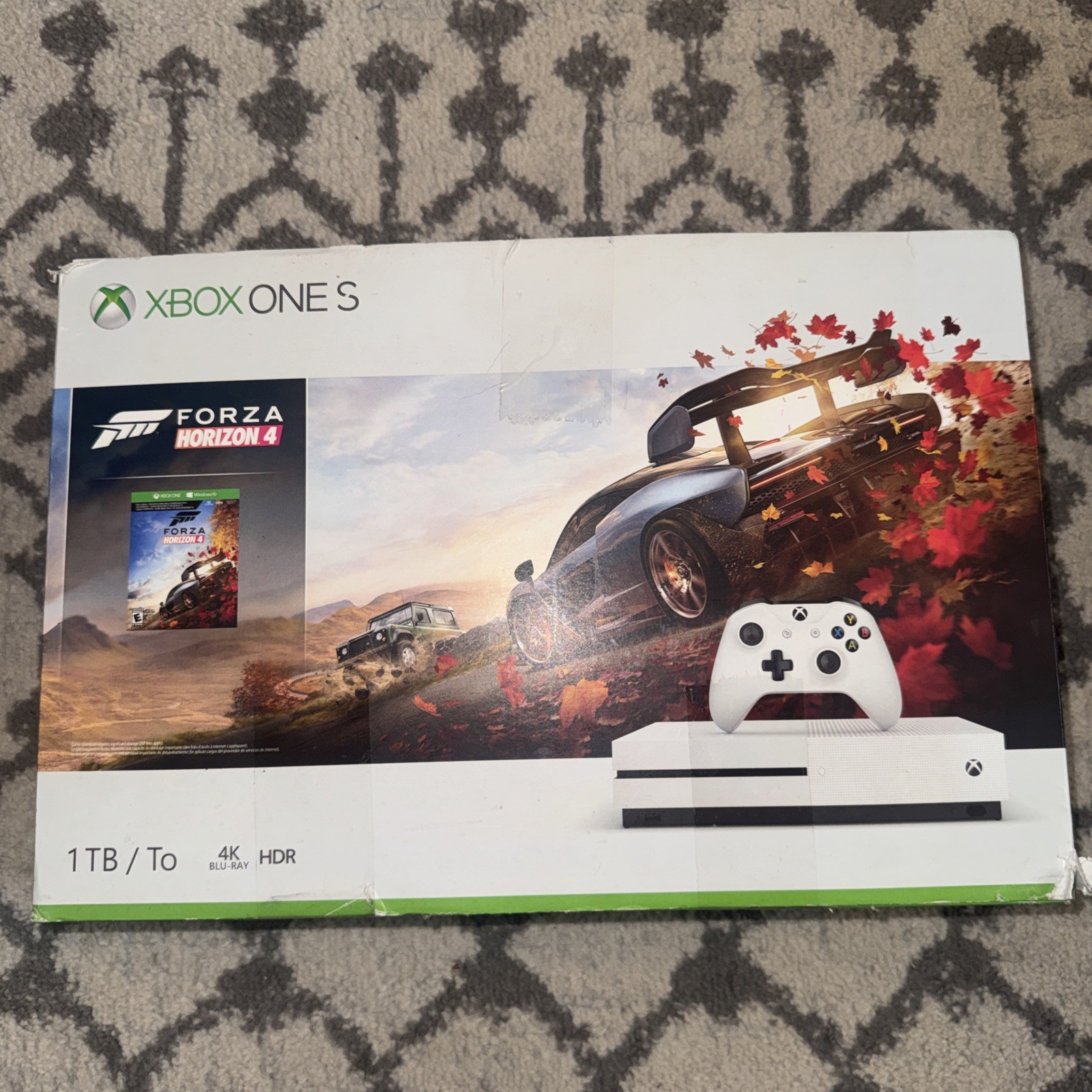 Xbox One S 1TB Console Forza Horizon 4 Bundle Slim Very Good 3Z