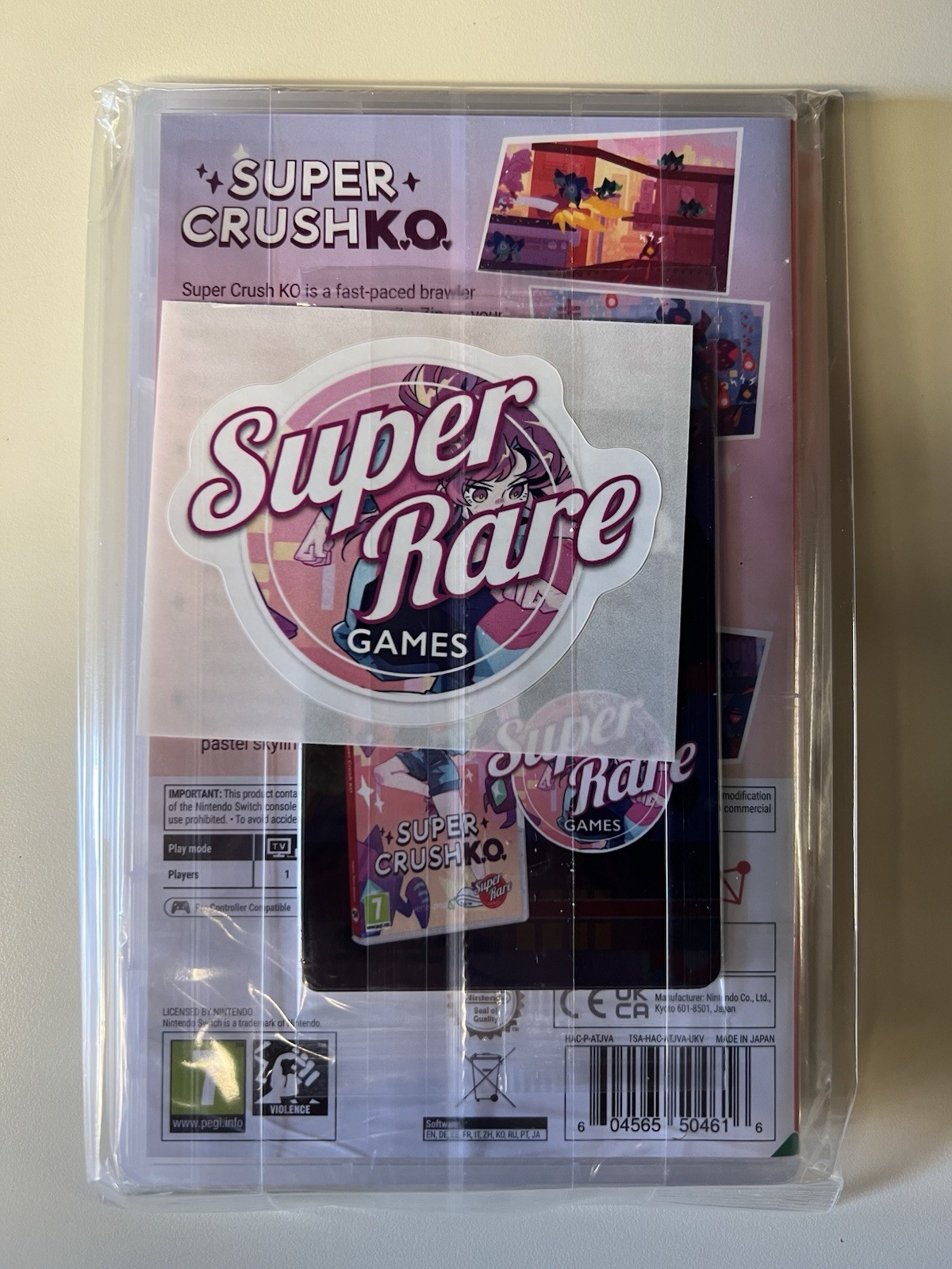 Super Crush KO – Super Rare Games #54 – Nintendo Switch – Brand New Sealed
