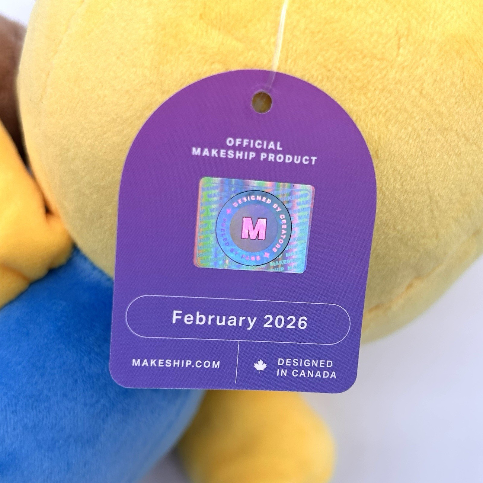 Official Makeship Noobsquad Nooby Plush Soybean YouTuber Limited Edition NWT