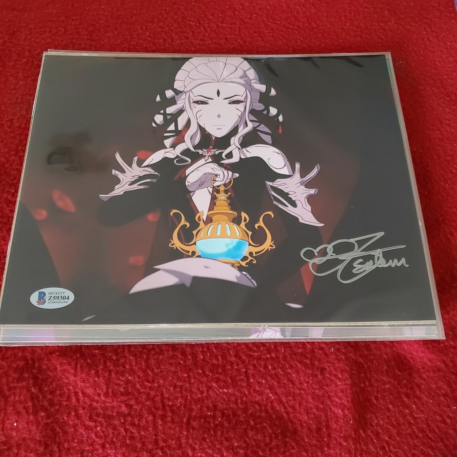 Jen Taylor Autograph Signed 8×10 Photo RWBY & INSCRIPTION SALEM Beckett COA