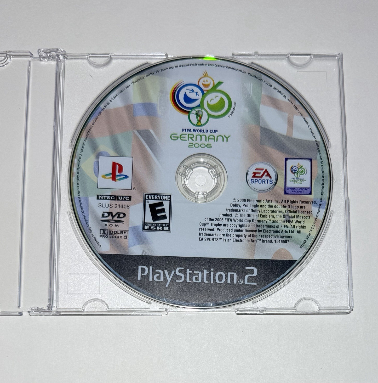 Fifa World Cup Germany 2006 (Sony PS2 Playstation 2) Disc Only -Tested -Working!
