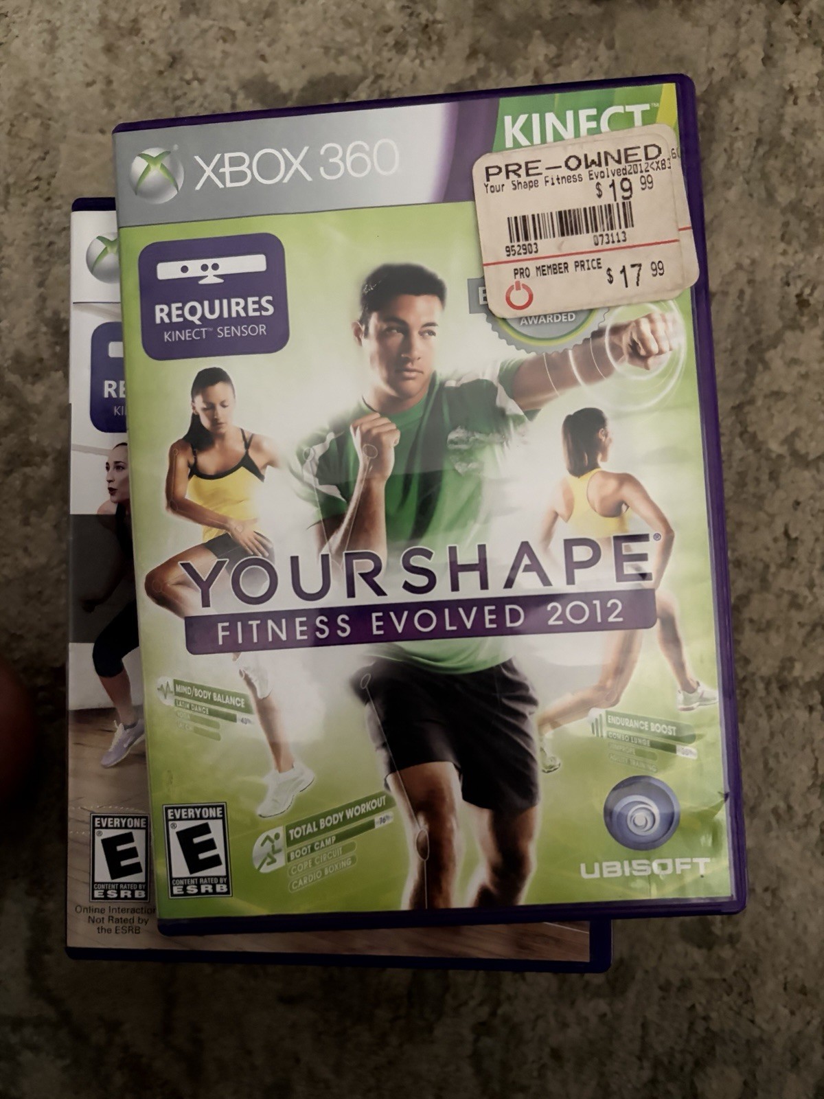 Microsoft Kinect Adventures! Xbox 360 (2010) E, NTSC-U/C, Kinect bundle