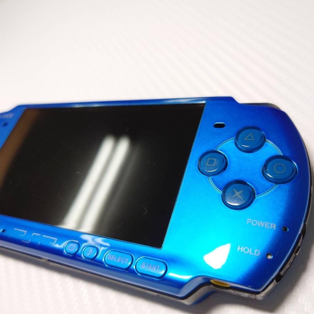 Sony PSP 3000 Vibrant Blue Complete in Box Near Mint 6748
