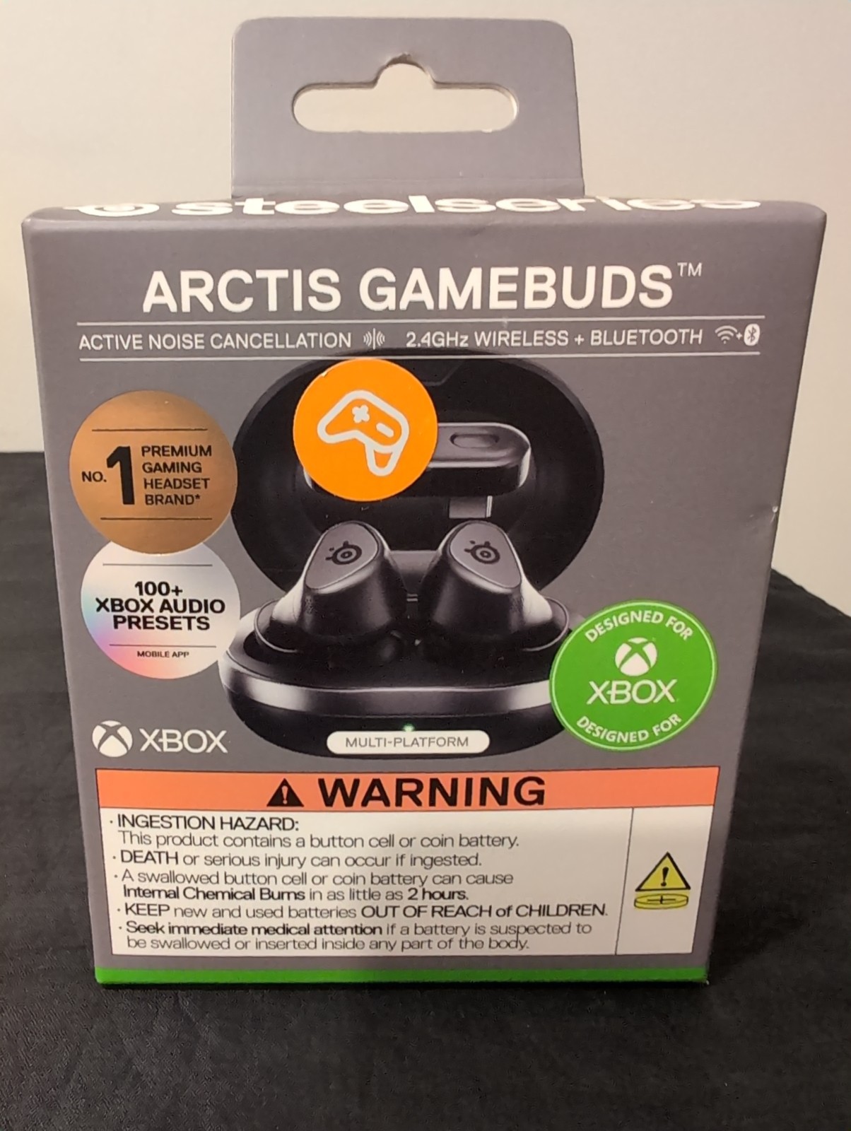 SteelSeries Arctis Wireless GameBuds Earbuds – XBOX (Unopened)