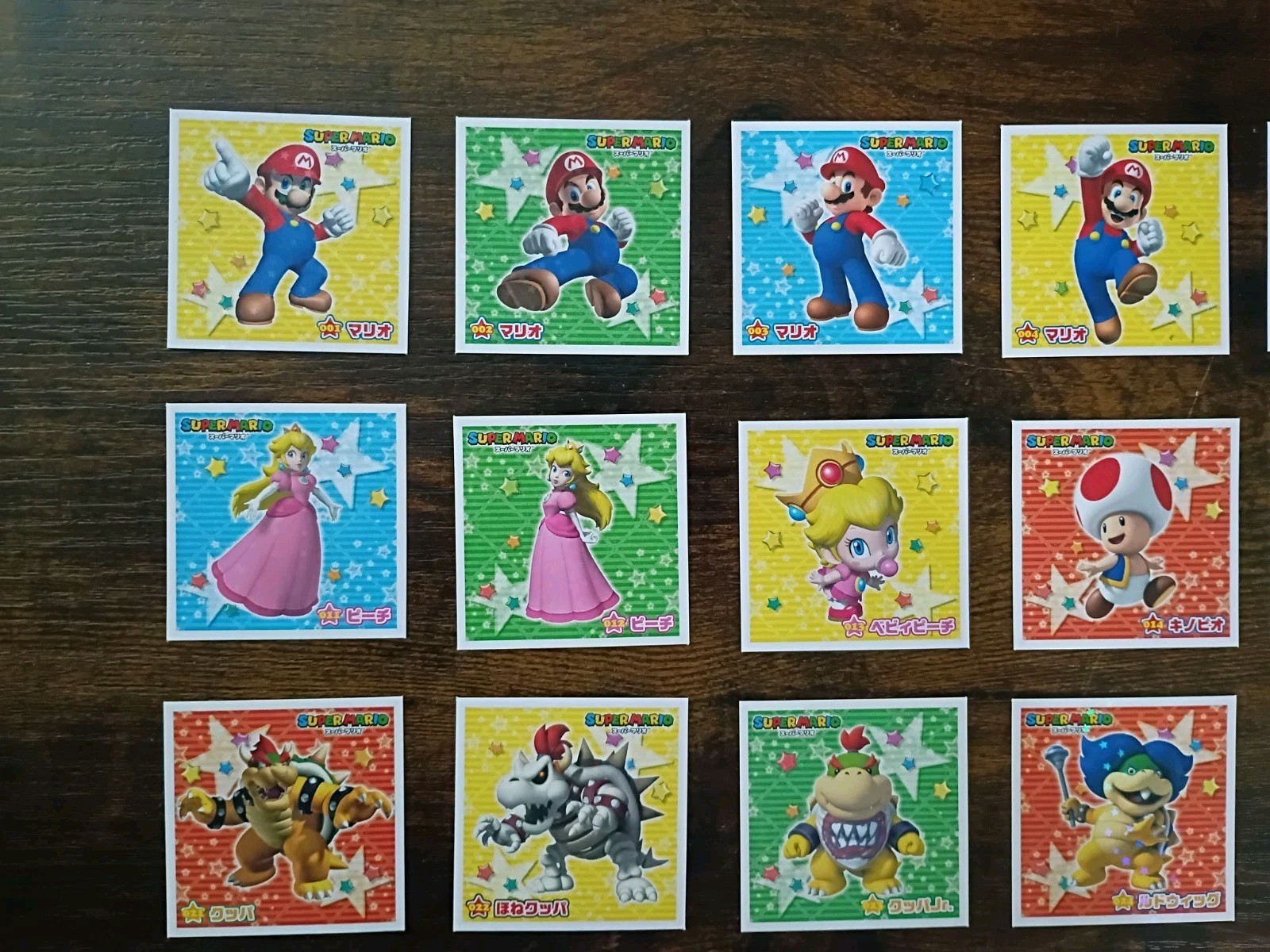 *COMPLETE* #1-60 SUPER MARIO Ensky Sticker Collection Japan Nintendo Exclusive