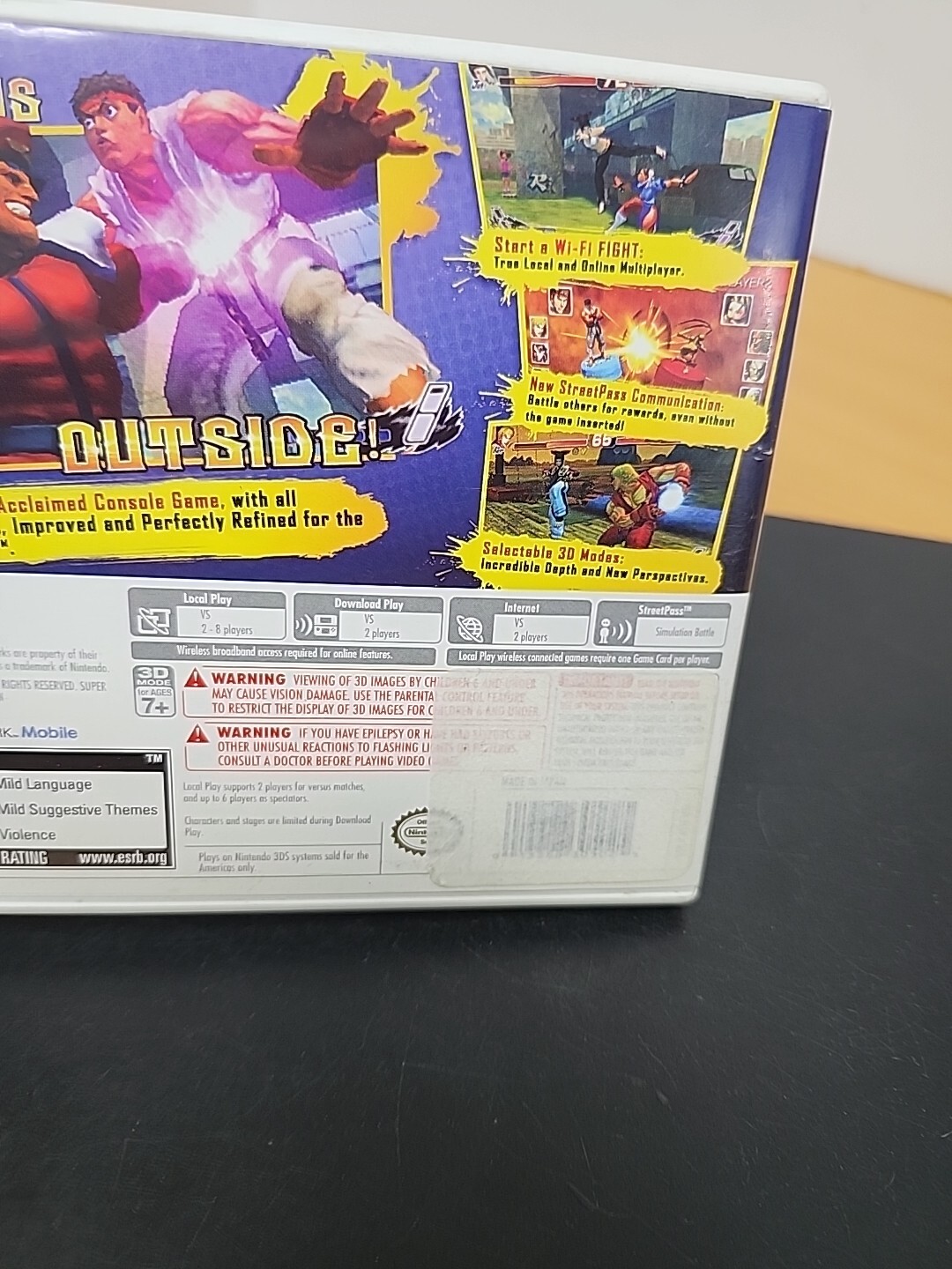 Super Street Fighter IV — 3D Edition (Nintendo 3DS, 2011)