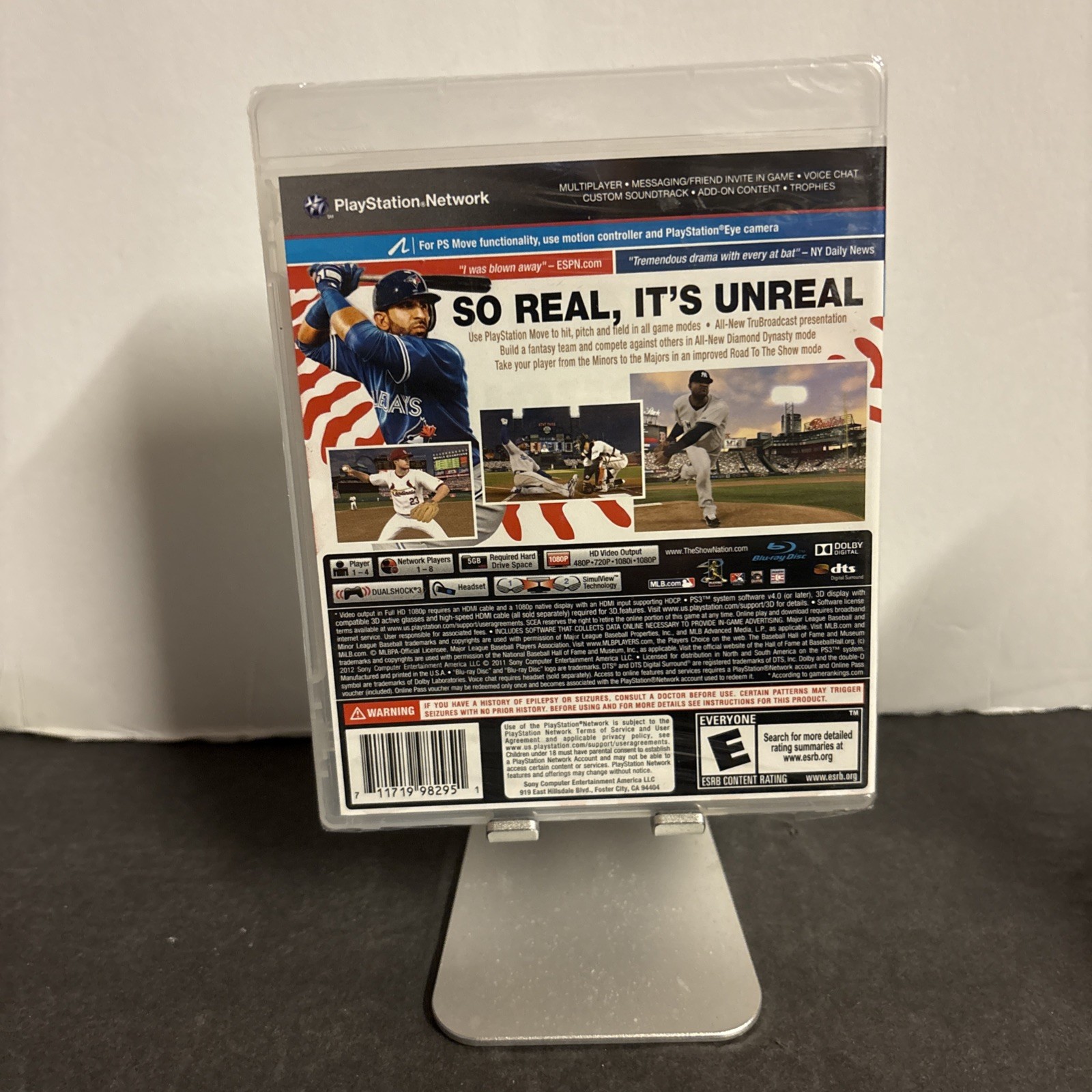 MLB 12: The Show (Sony PlayStation 3, 2012) Brand New Factory Sealed Video Game