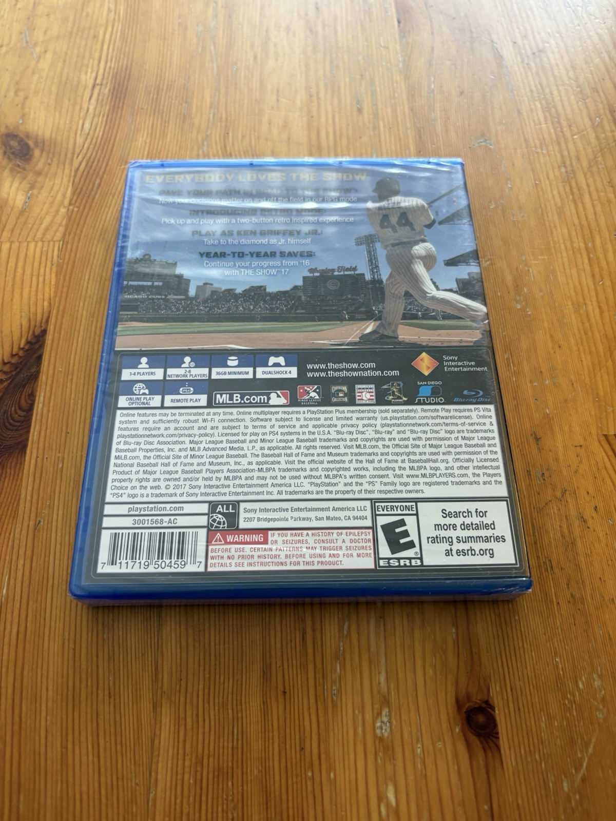 MLB The Show 16 (used) / MLB The Show 17 (new sealed) PS4 BUNDLE PlayStation 4