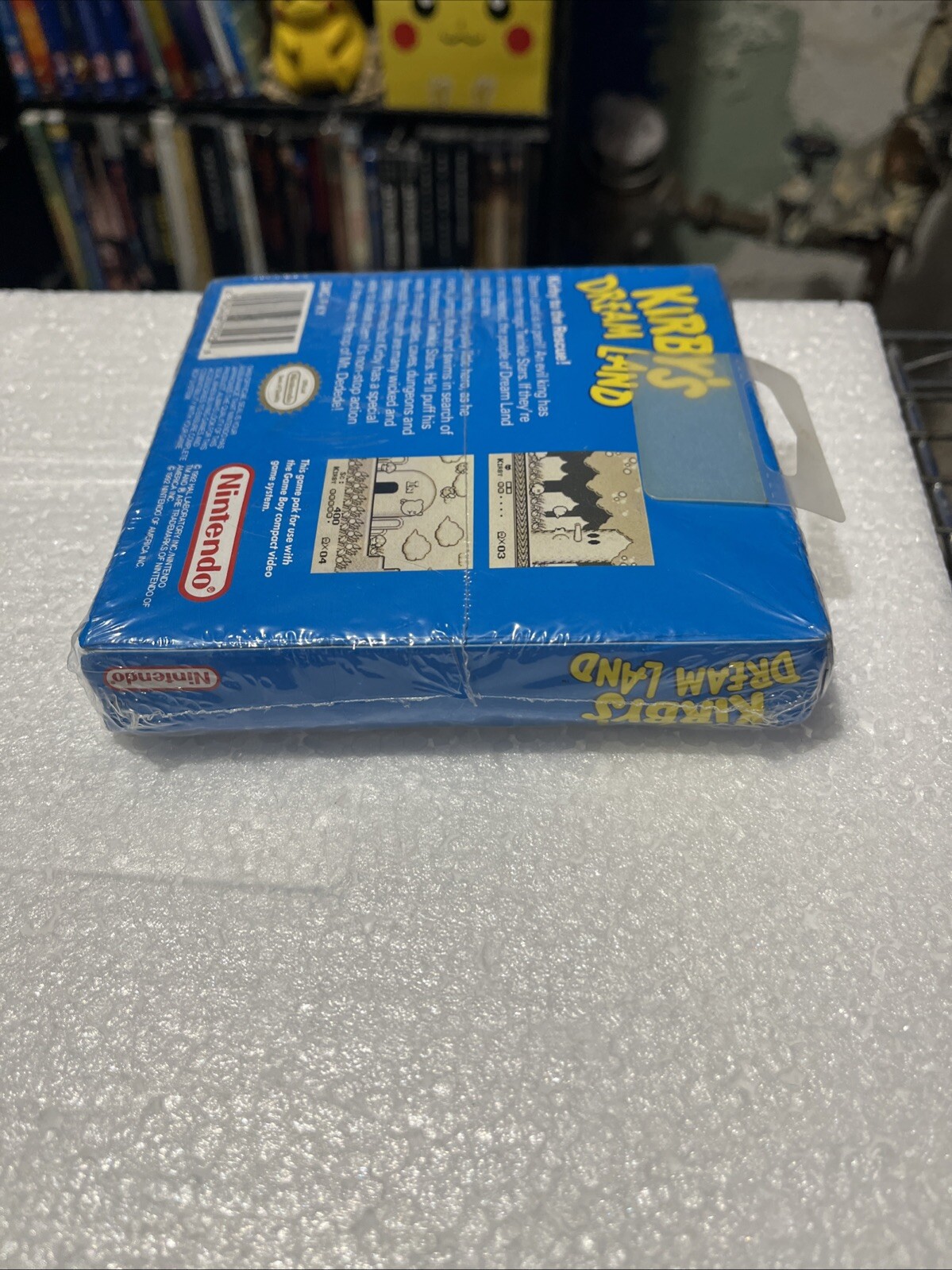 Factiry Sealed Kirby’s Dream Land Nintendo Game Boy, 1992 Damaged As Pictured