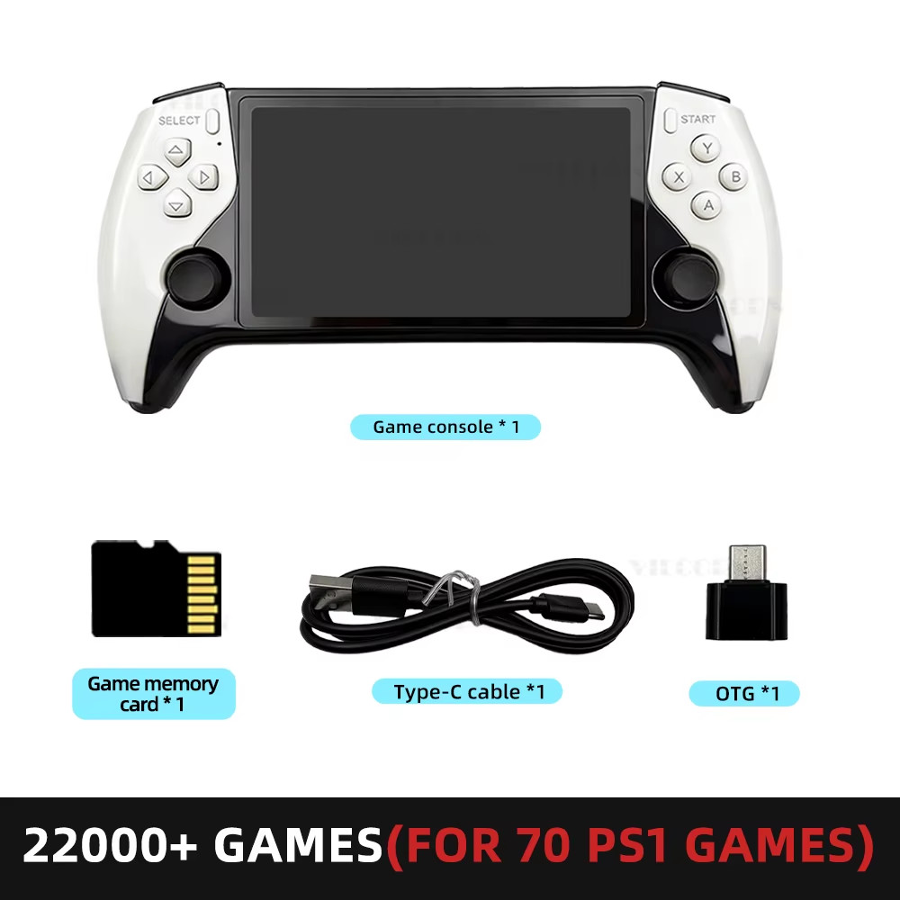 SF3500 5″ Handheld Game Console for PS1 GBA SNES MAME Retro Gaming