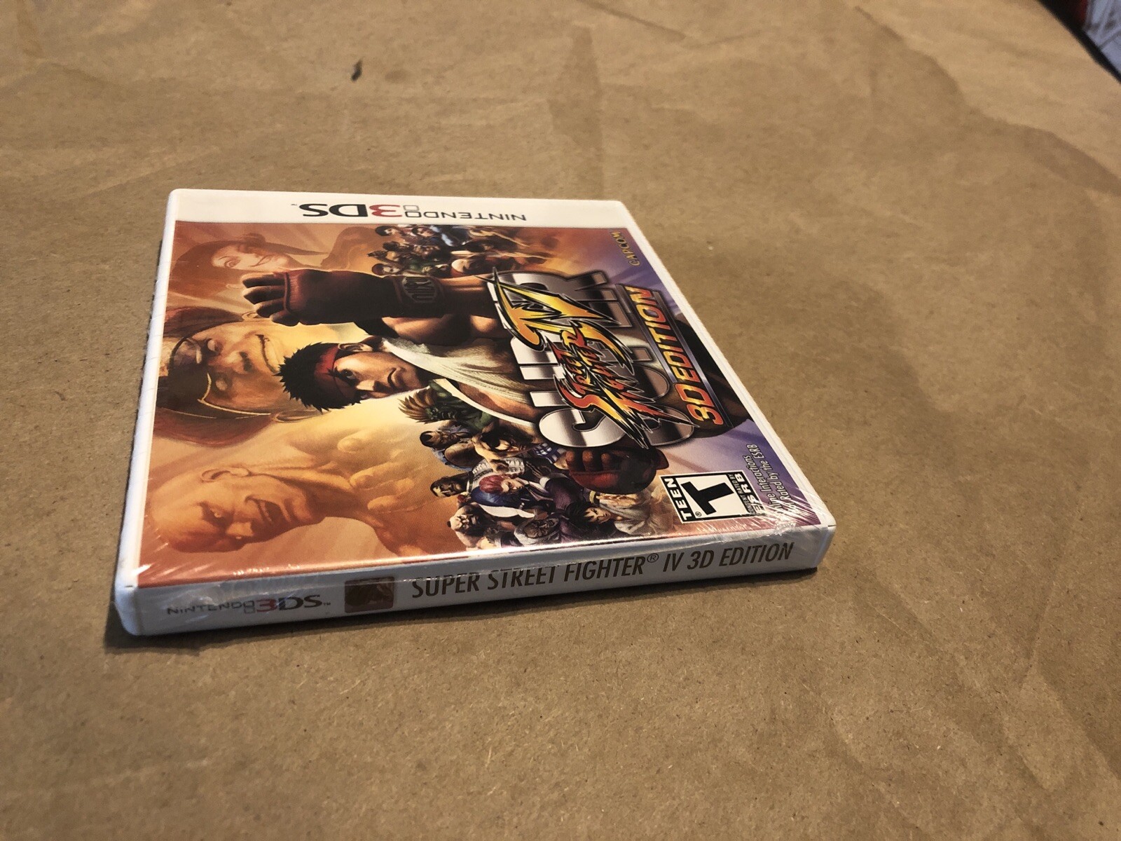 Super Street Fighter IV 3D Edition (Nintendo 3DS, 2011) BRAND NEW Factory SEALED
