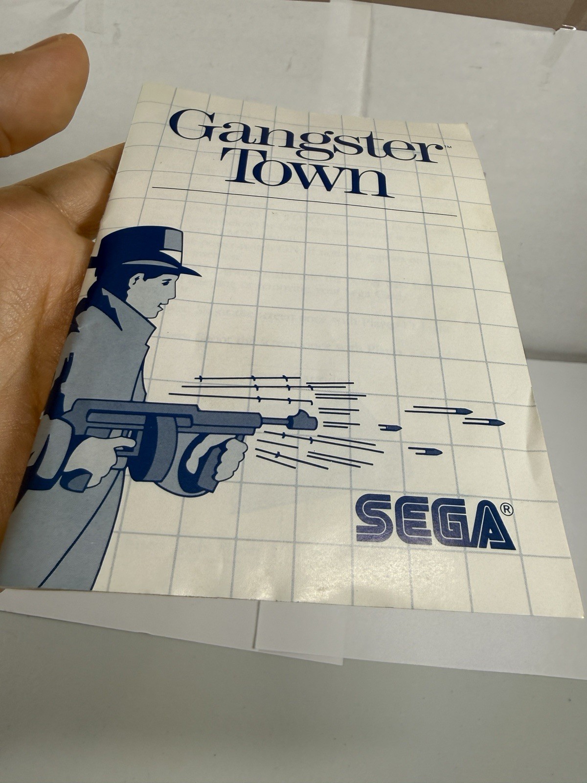 Gangster Town (Sega Master System, 1987) Complete CIB TESTED!
