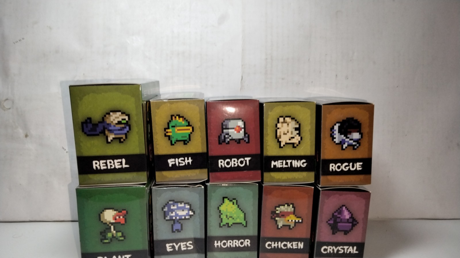 Nuclear Throne Figures Set of 10 Vlambeer New in Box Original 2016 Free Shipping