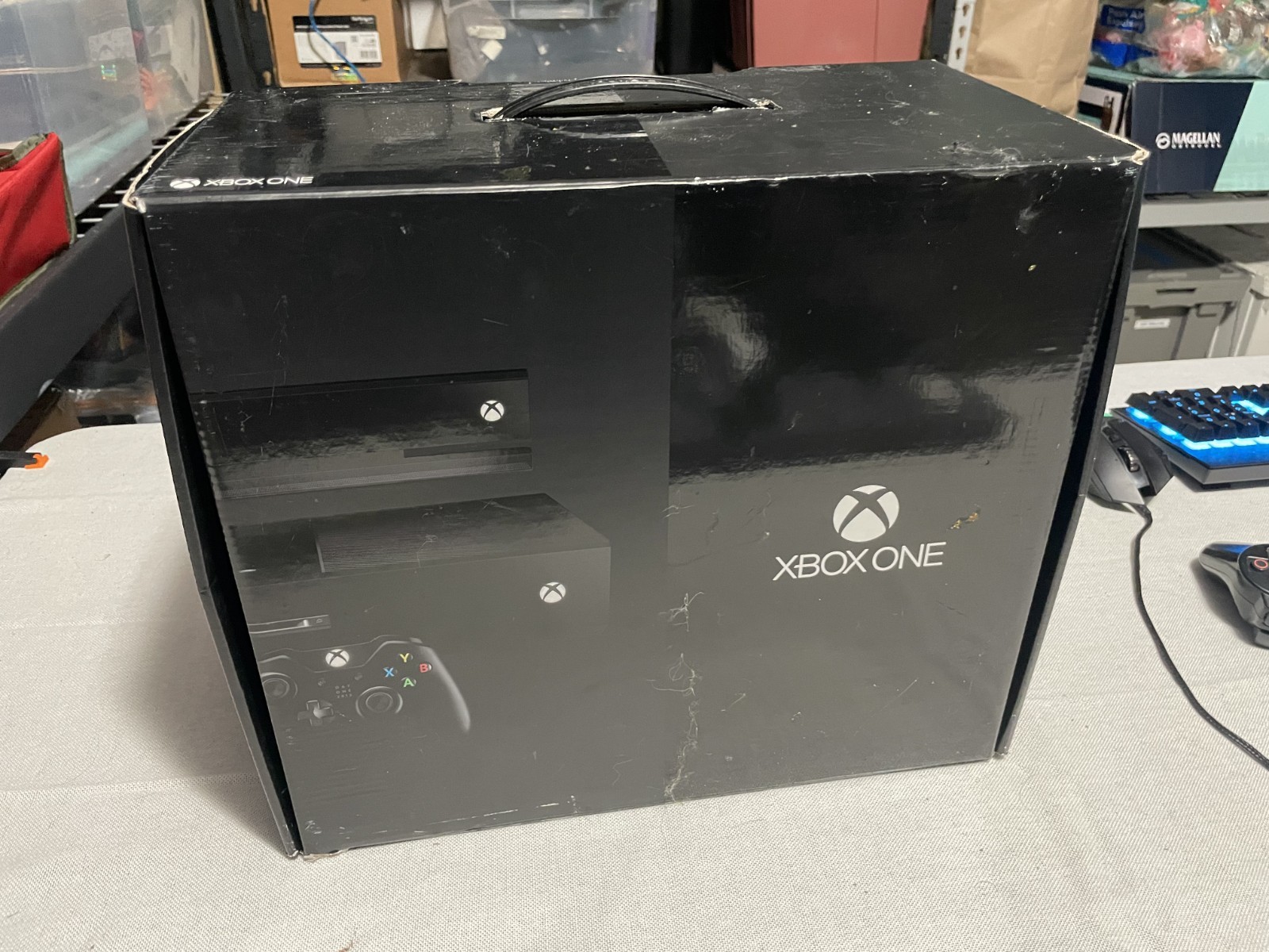 Microsoft Xbox One Day One Edition 500GB Black Console + GAMES
