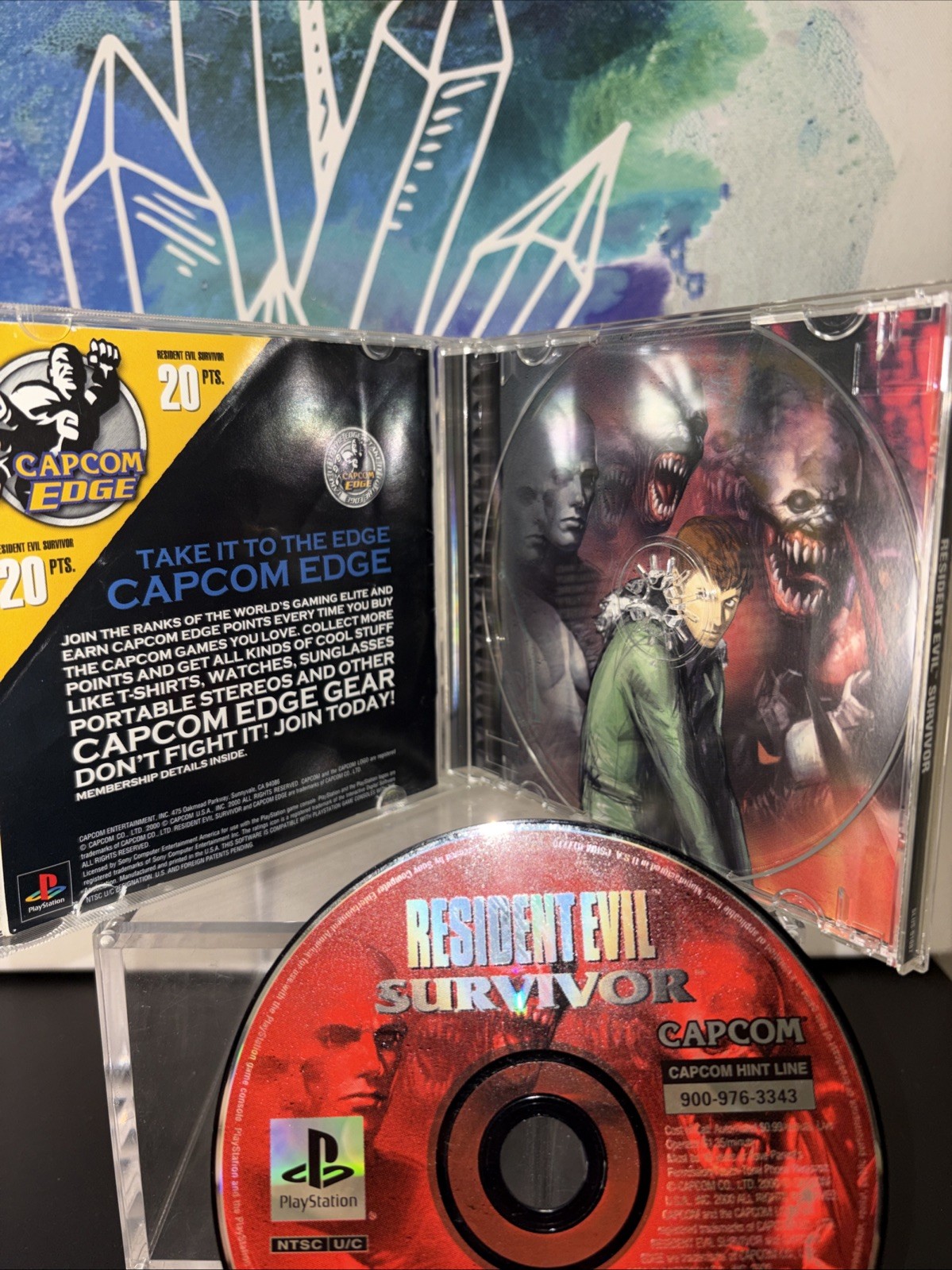 Resident Evil Survivor – PlayStation PS1 – Authentic, Working, CIB w/ Reg 🩸