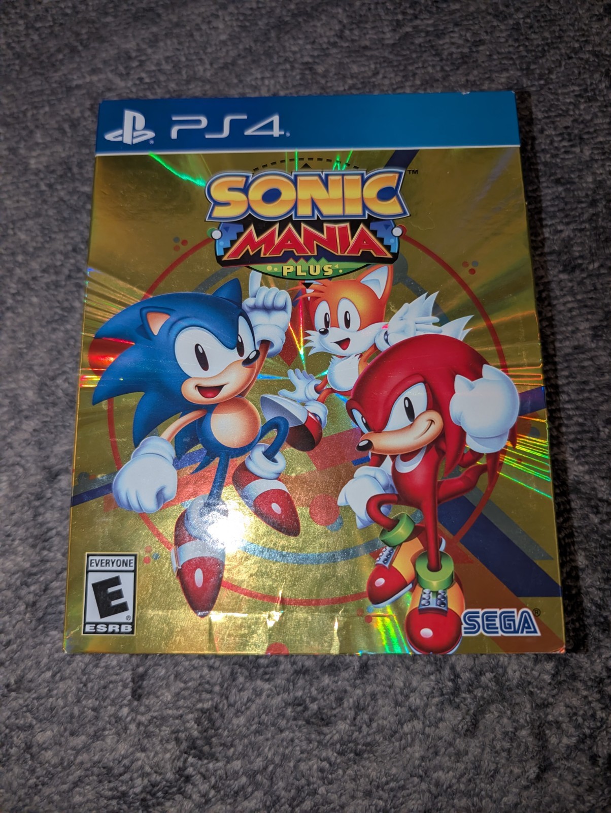 Sonic Mania Plus (Sony PlayStation 4, 2018) CIB/Complete! Free Shipping!