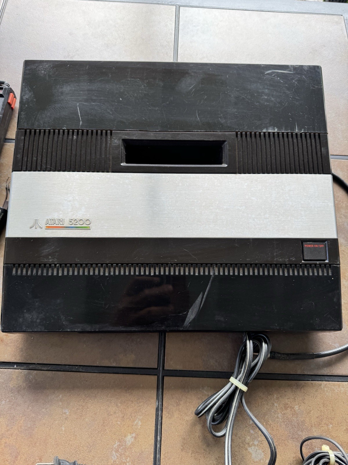Atari 5200 Console 4 Port 2 Controllers 9 Games Switch Box Gaming See Descriptio