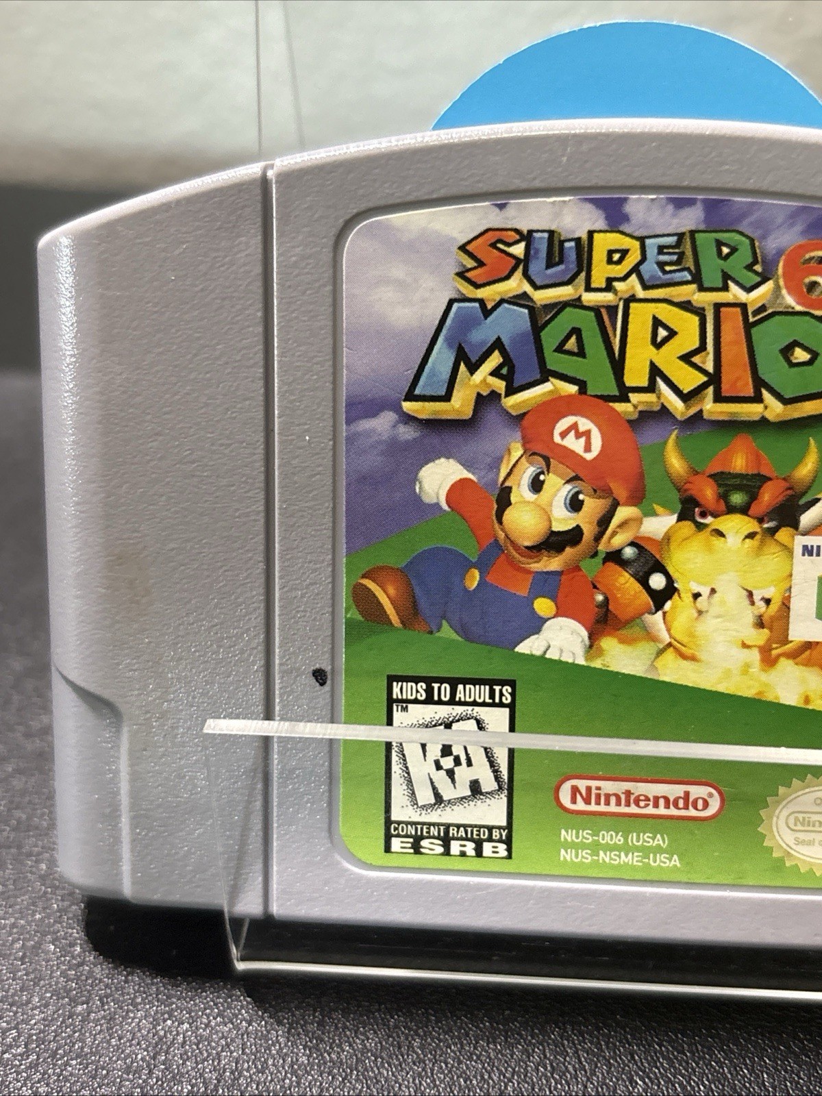 Super Mario 64 (Nintendo 64, 1996) Authentic Cart Only Tested Working