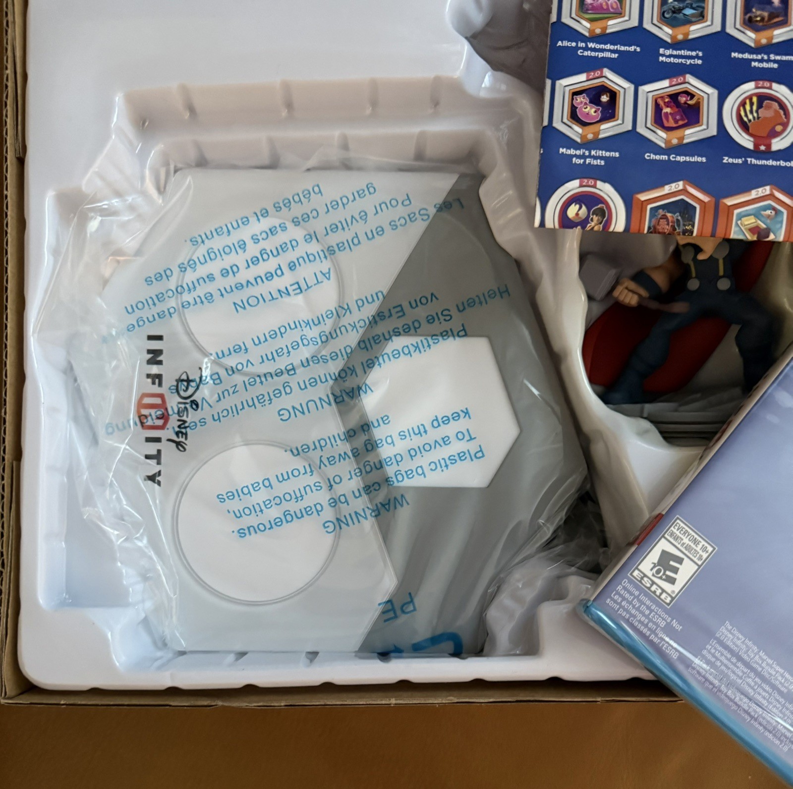 Disney Infinity 2.0 Marvel Super Heroes Starter Pack For Wii U Includes Figures