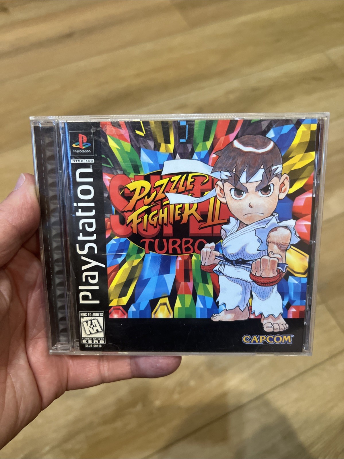PlayStation/PS1 Super Puzzle Fighter II Turbo Complete Excellent Cond w Reg Card