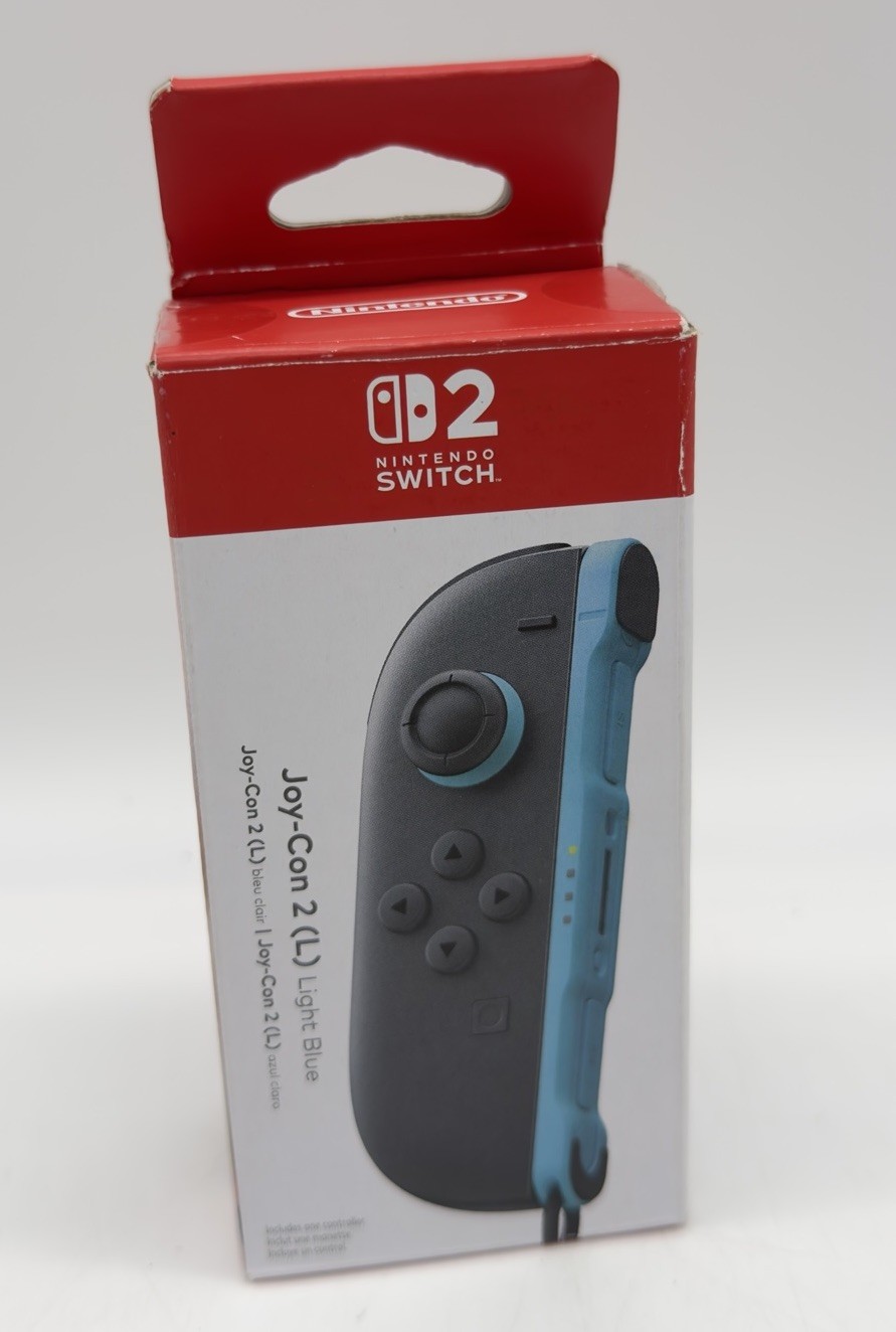 Left Joy-Con 2 & Strap for Nintendo Switch 2 – Light Blue – Open Box/Unused