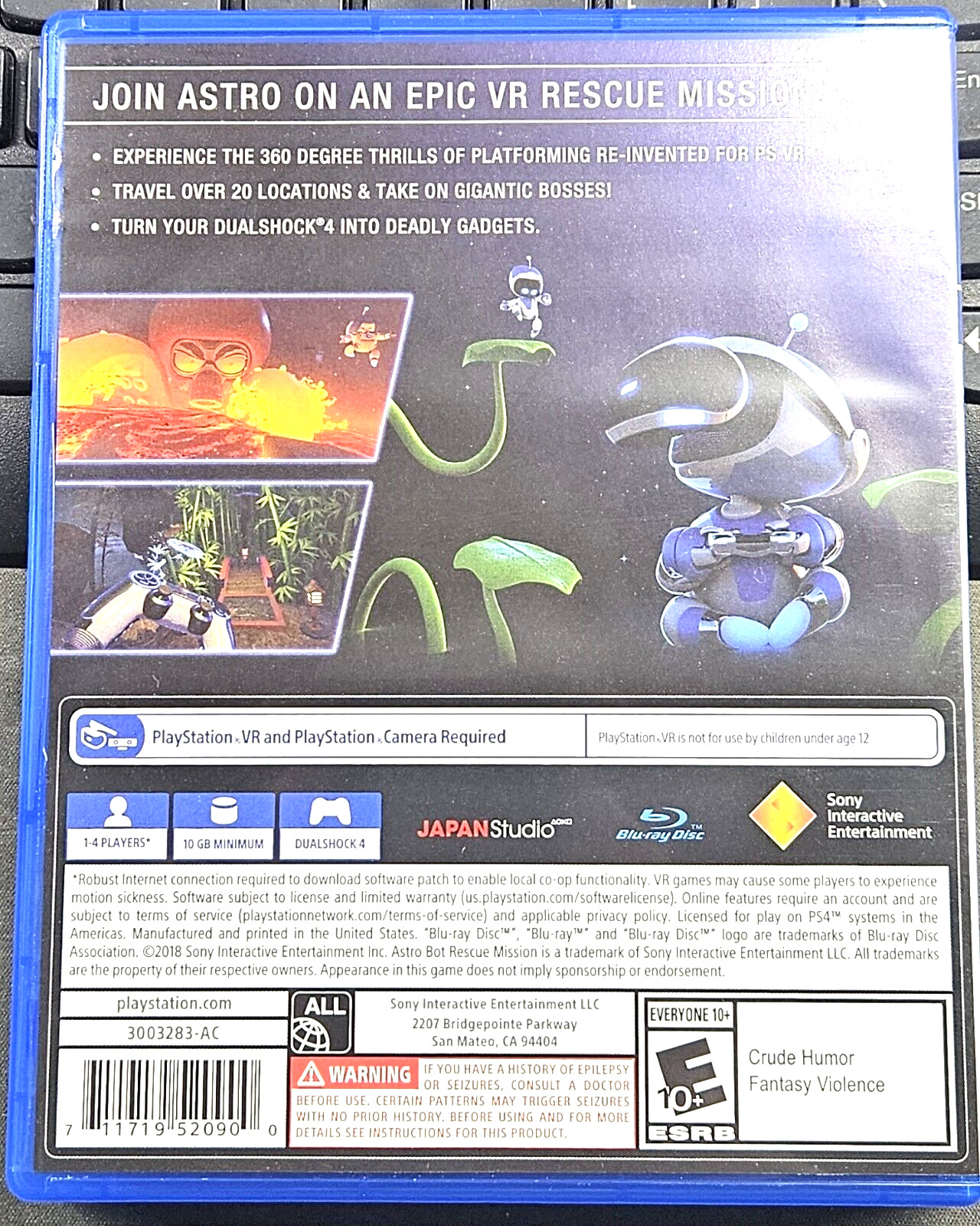 Astro Bot Rescue Mission VR – (PS4) GOOD!!!