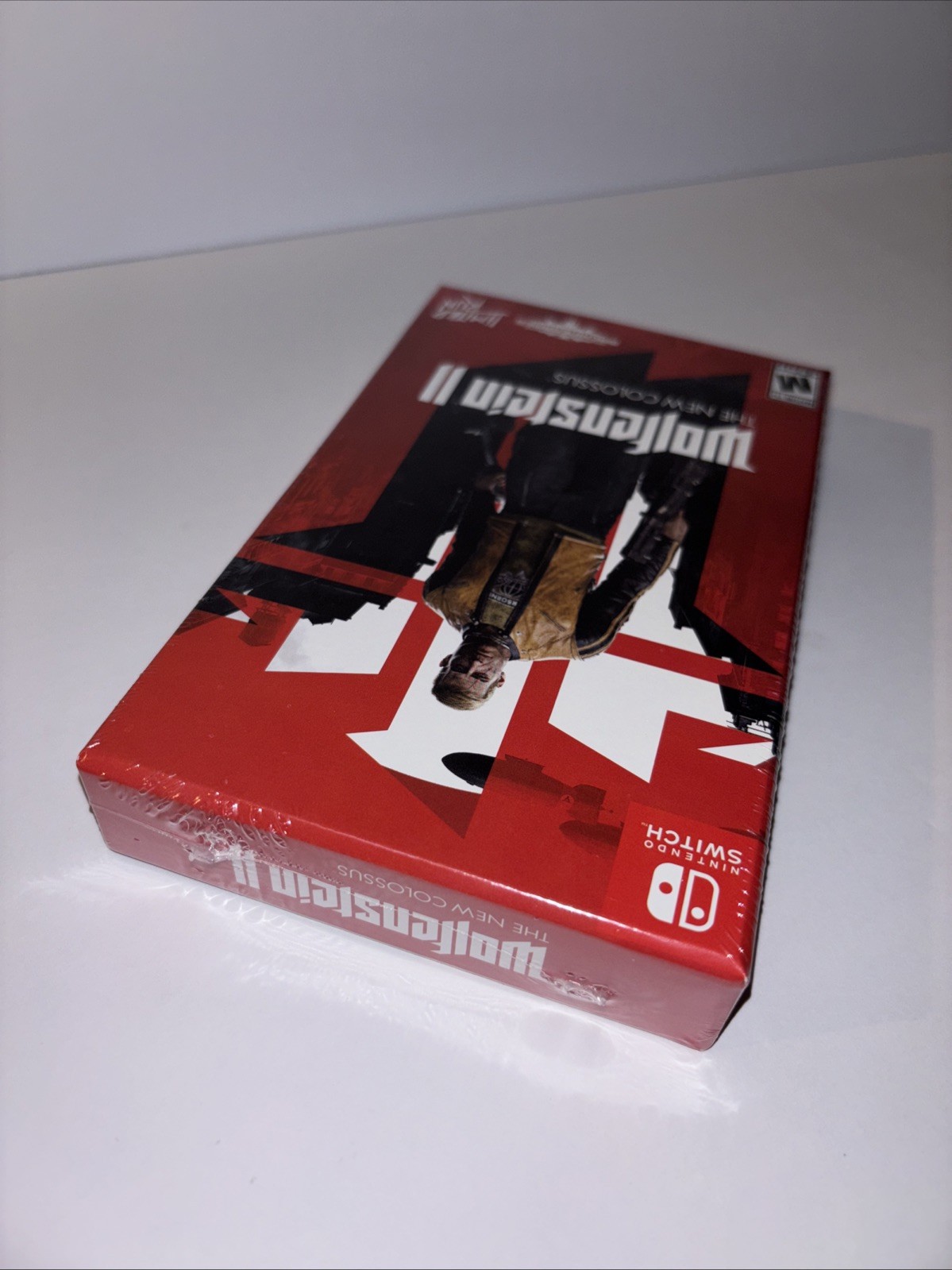 STEELBOOK EDITION WOLFENSTEIN 2 II THE NEW COLOSSUS LIMITED RUN GAMES U.S. ESRB