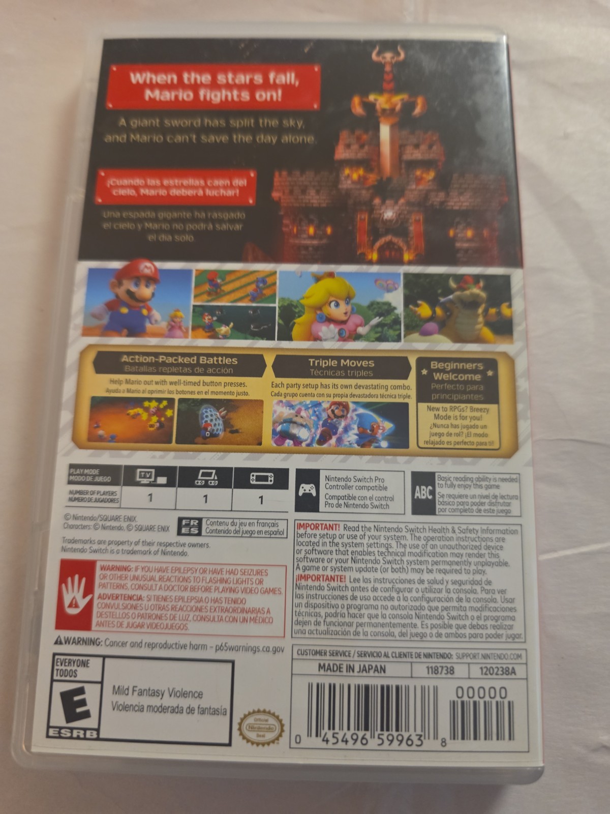 Super Mario RPG (Nintendo Switch, 2023)