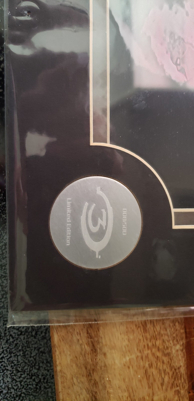 Halo 3 Limited Edition 5th Mylar Print #8/500 Bungie COA Master Chief Rare