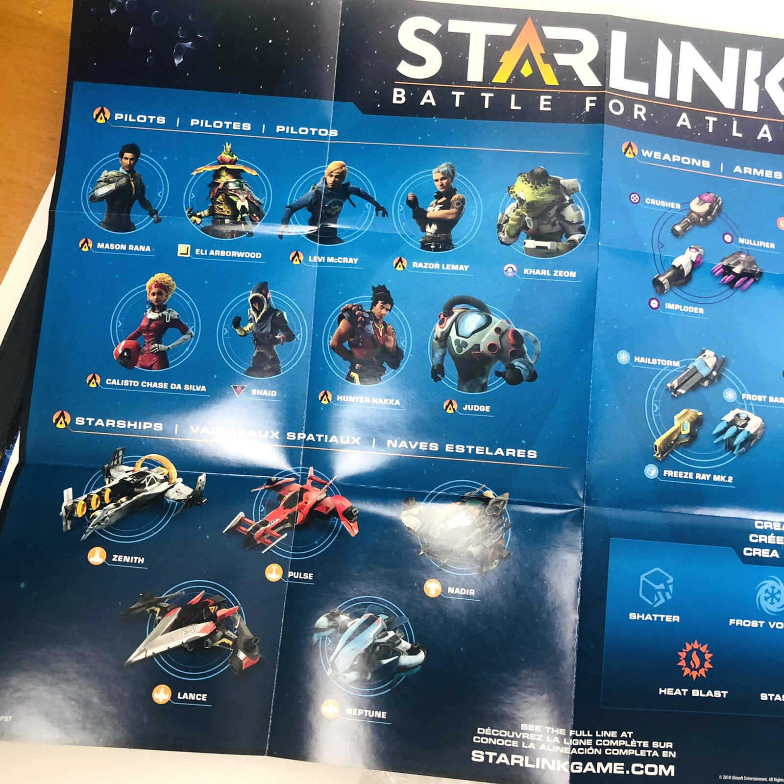 Starlink Battle For ATLA Video Game Sealed Controllers Extras Xbox One
