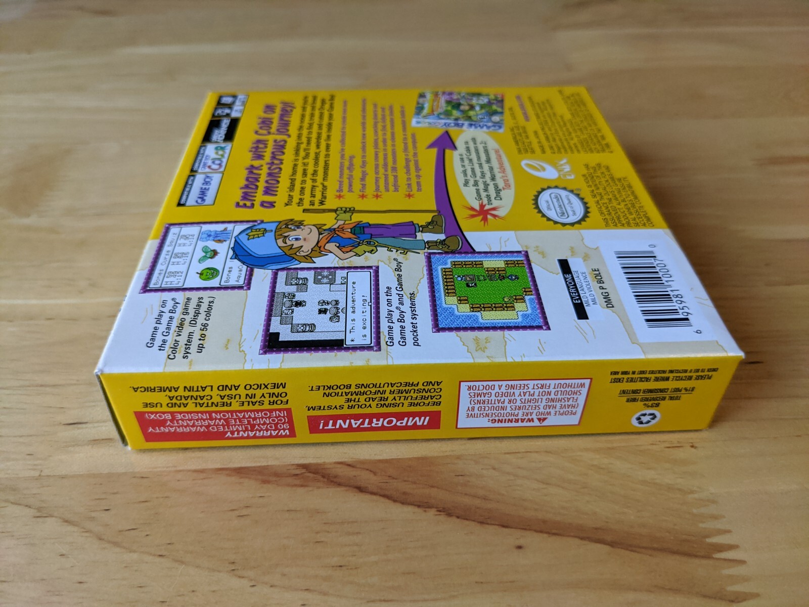 Dragon Warrior Monsters 2 Cobi’s Journey – Game Boy Color – Game and Box only