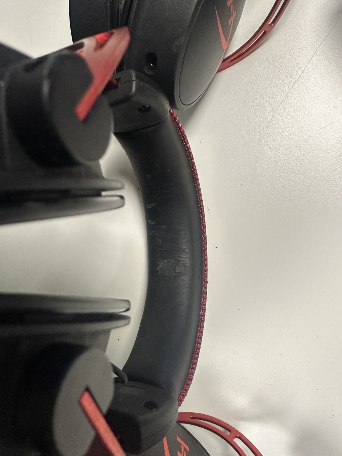 Lot of 4 – HyperX Cloud Alpha Red Gaming Headset – No Earpads, No Cables, No Mic