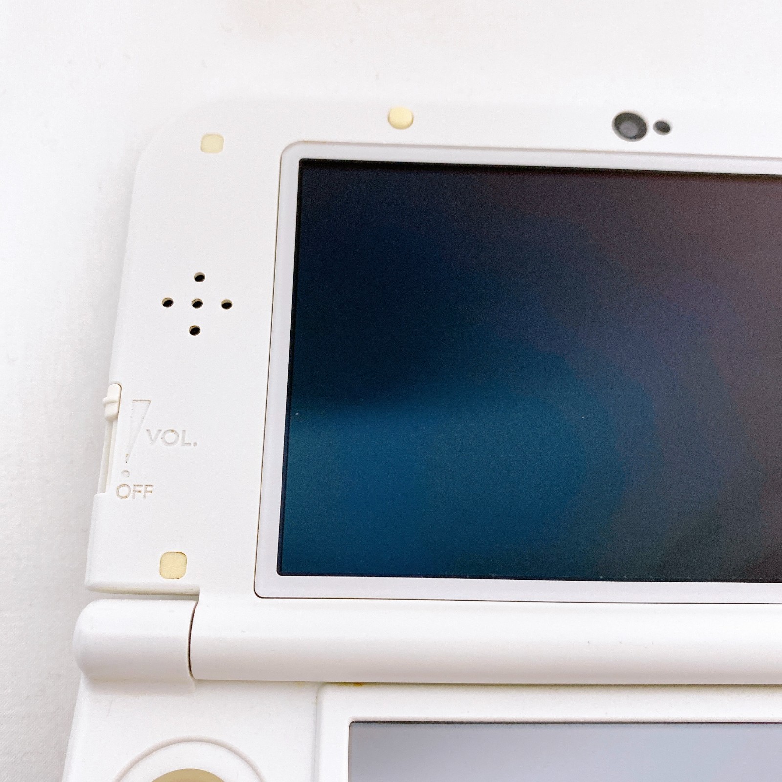 【Dual IPS w/Box】New Nintendo 3DS XL LL Pearl White Console Japan Tested Rank S