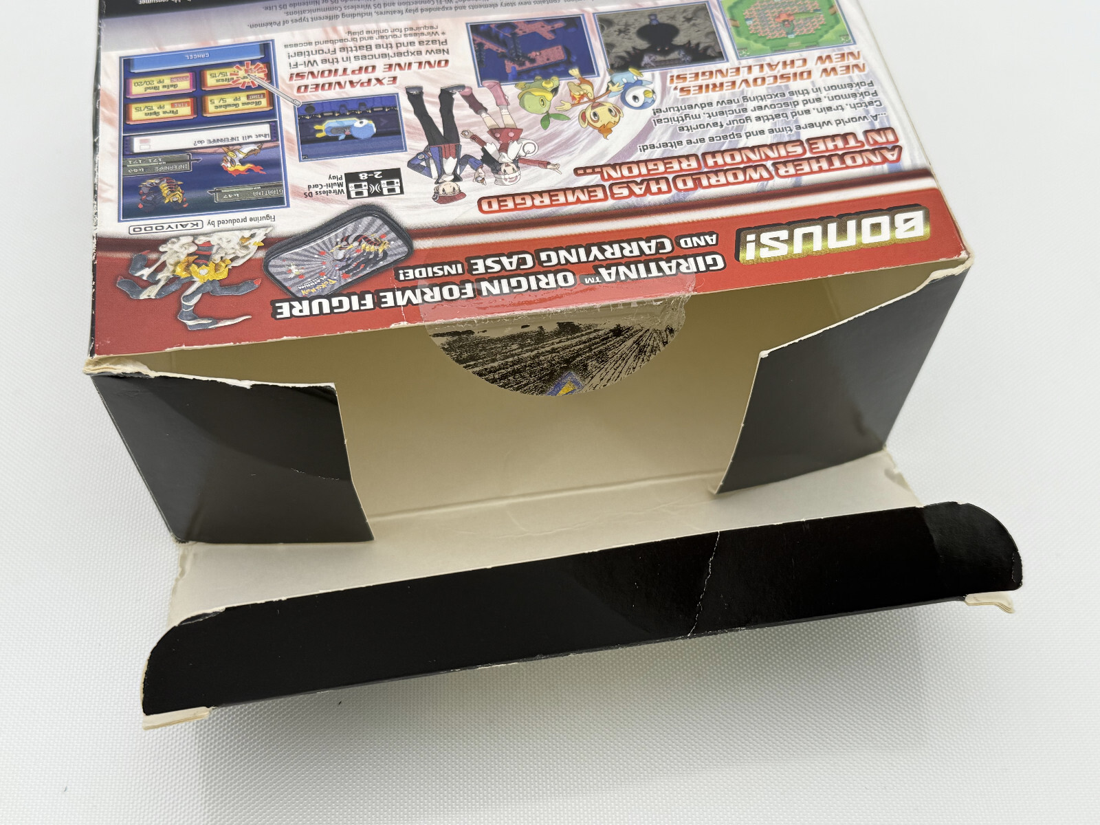 New! Pokemon Platinum Version Big Box Walmart Bonus Bundle Version w/Figure