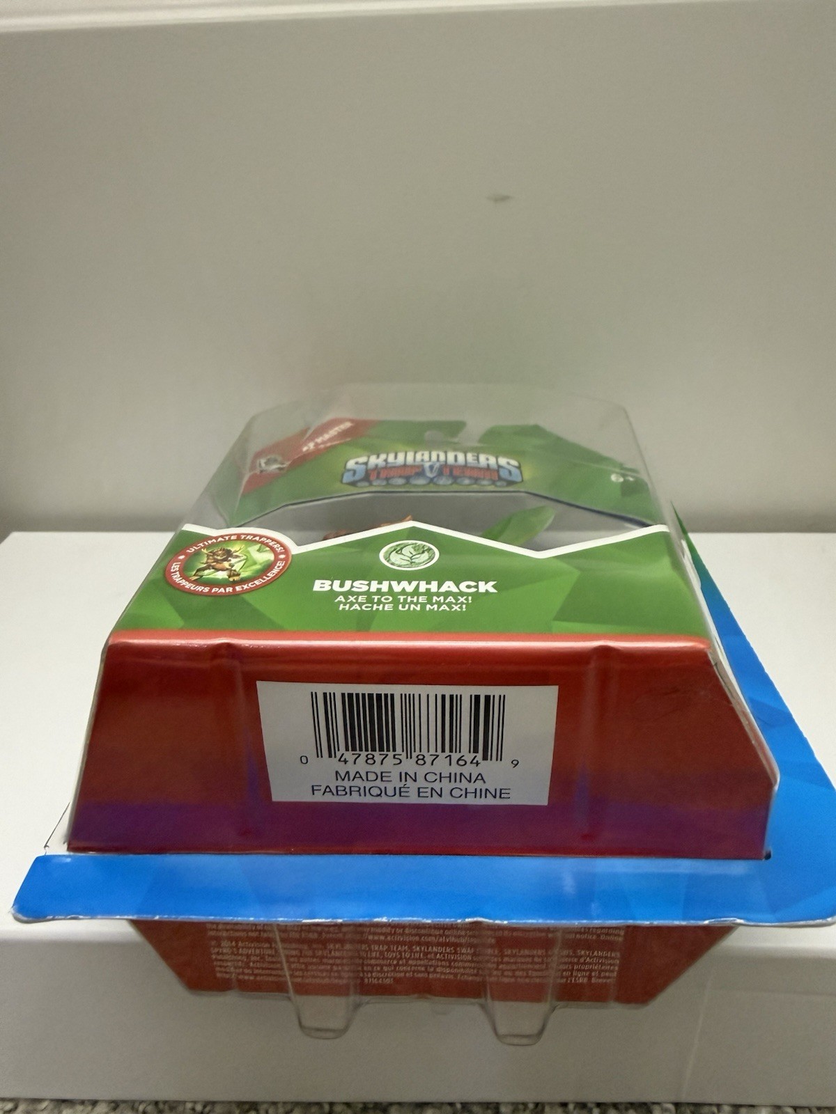 NEW IN BOX RARE Activision Skylanders Trap Team Series Axe to the Max! BUSHWHACK