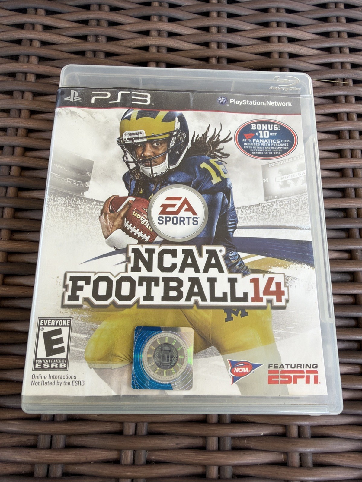NCAA Football 14 (Sony PlayStation 3, 2013) PS3 Tested & Working Read